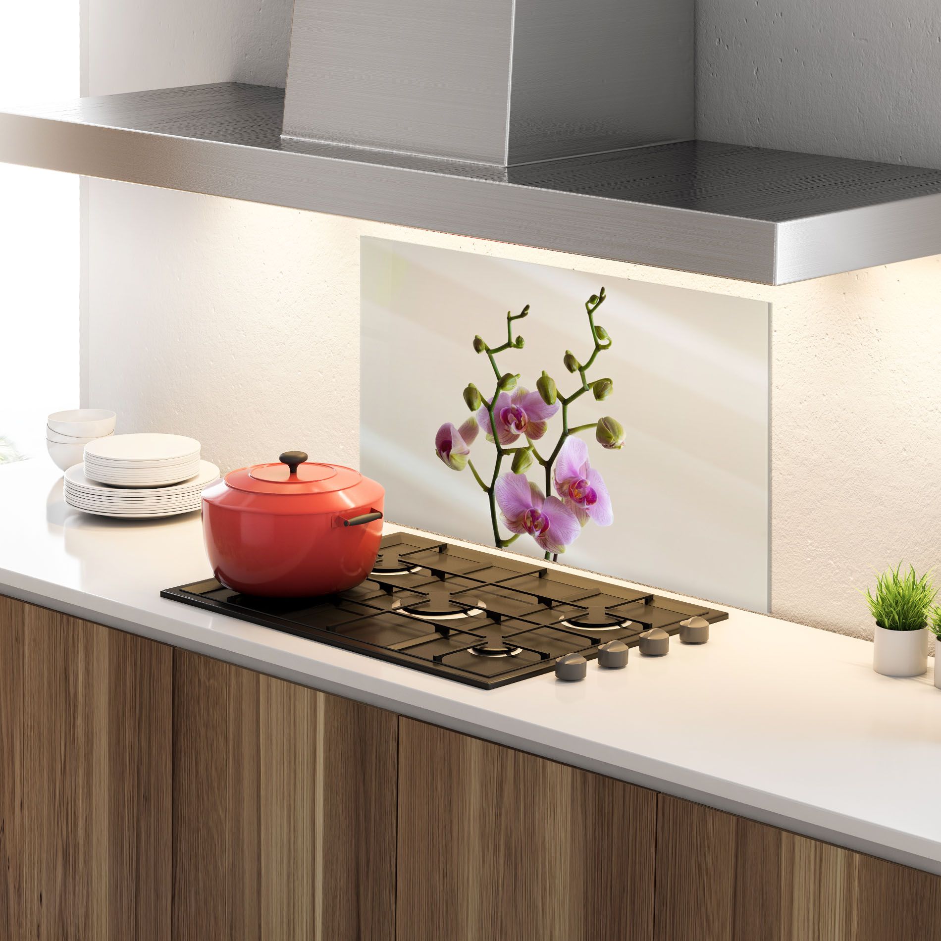 Purple Orchid On Cream mockup 4