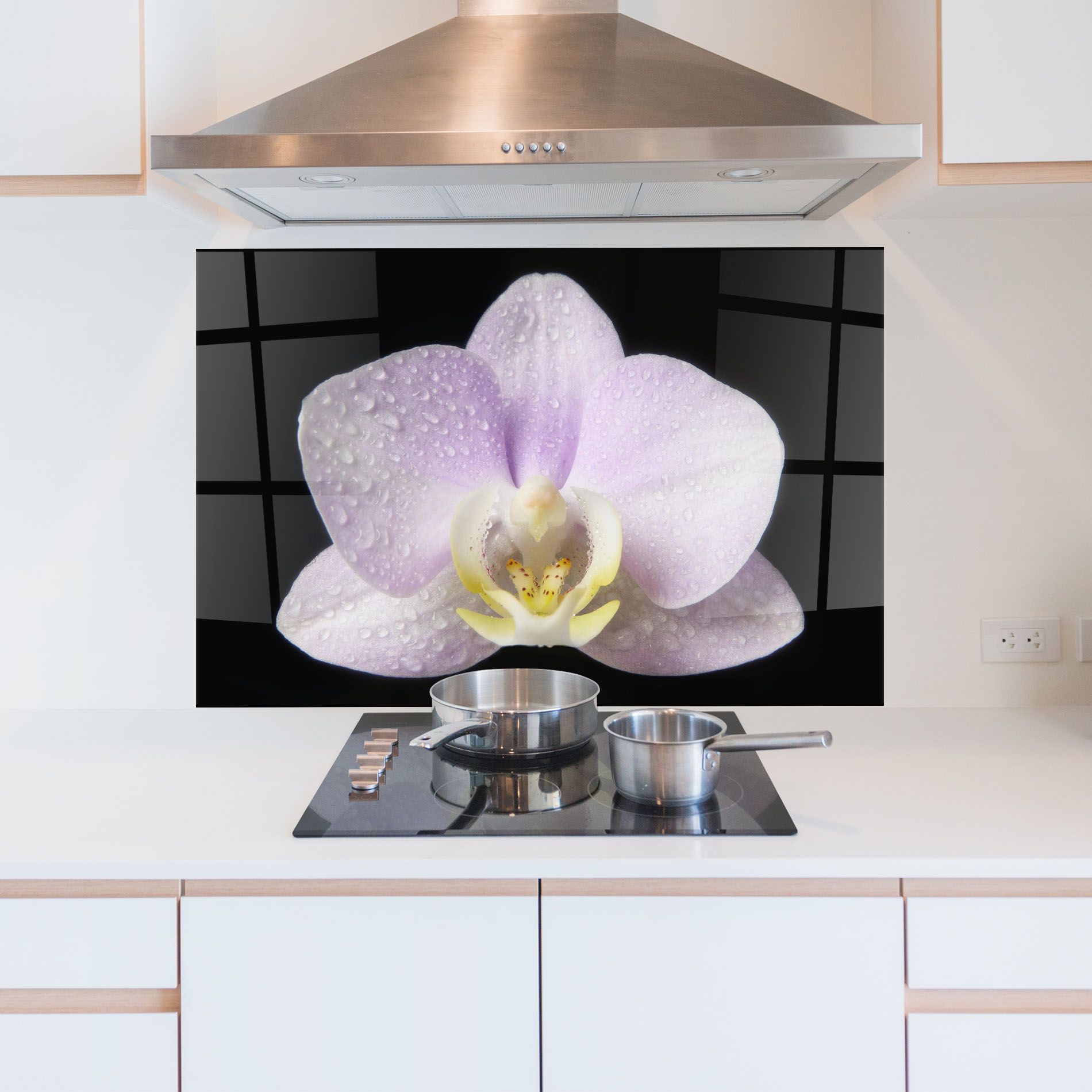 Light Purple Orchid After Rain mockup 5