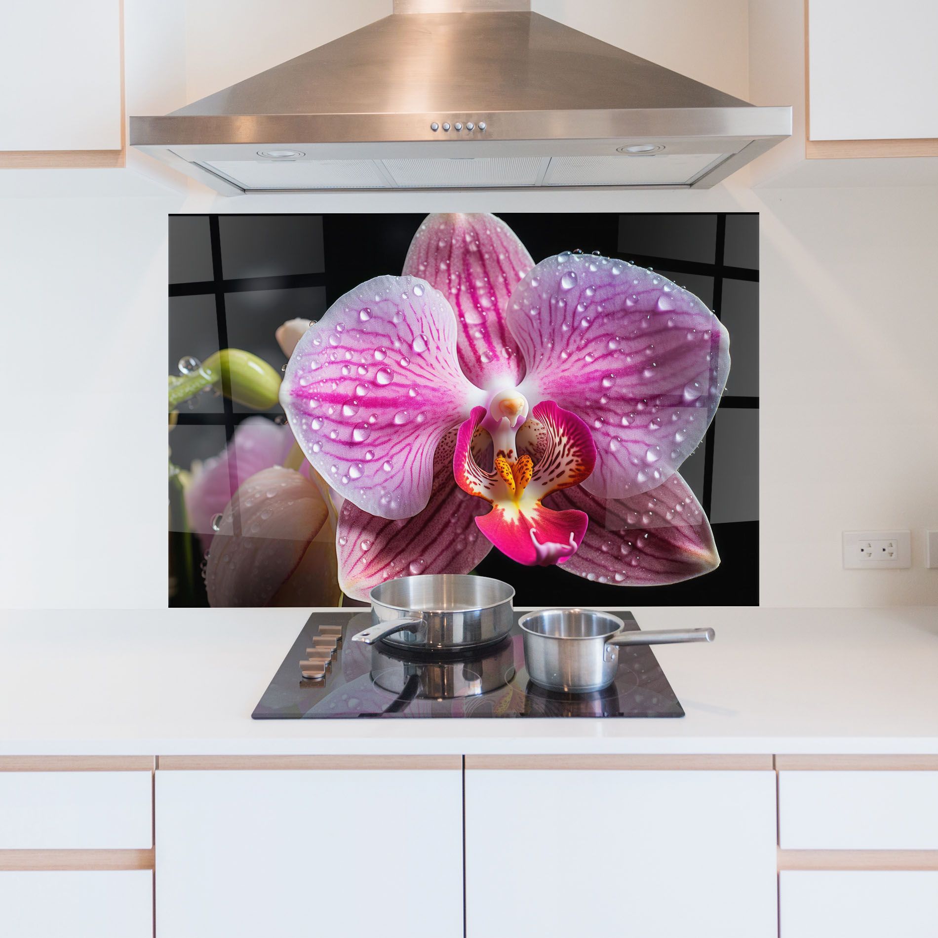 Pretty Orchid After Rain mockup 5