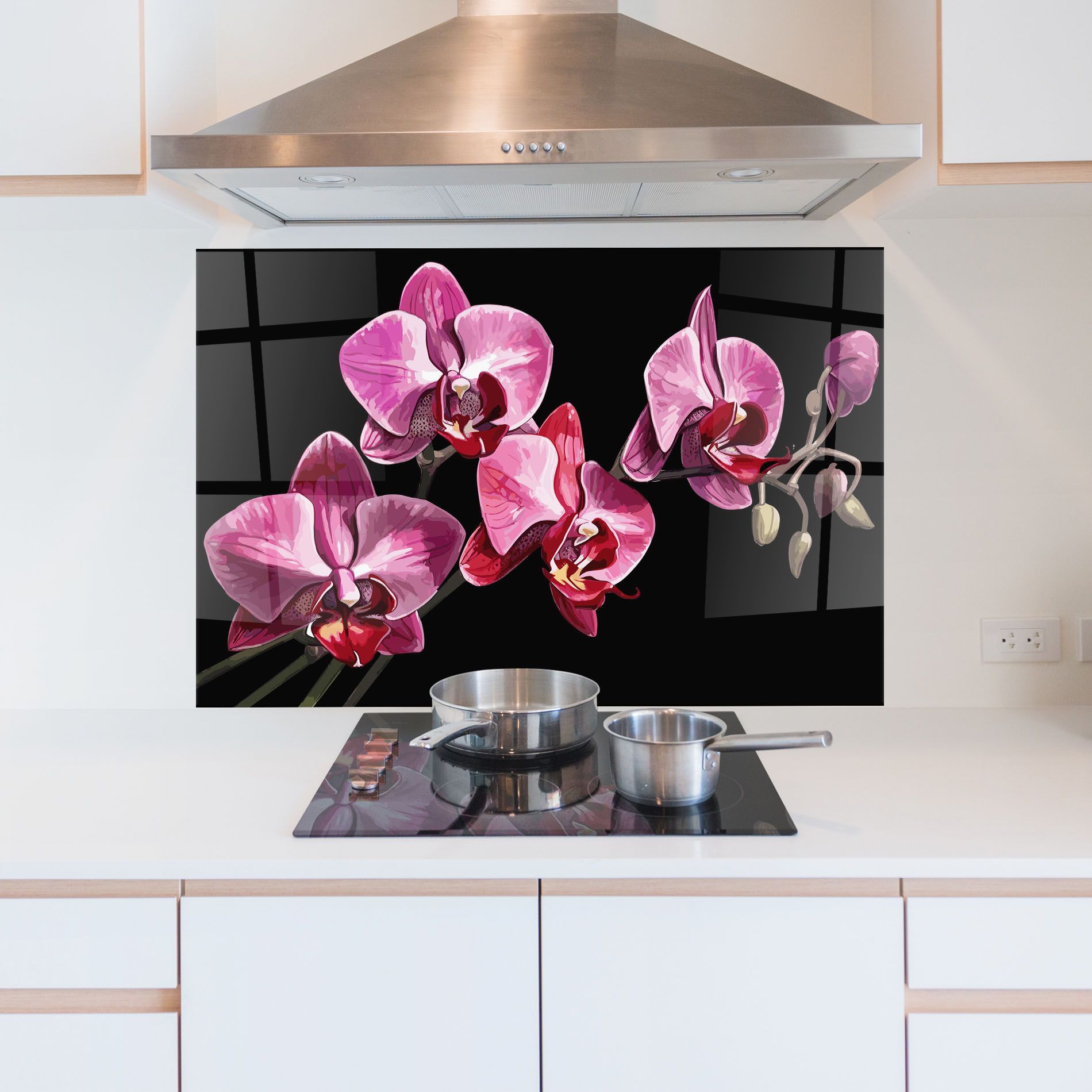 Red Purple Orchid mockup 5