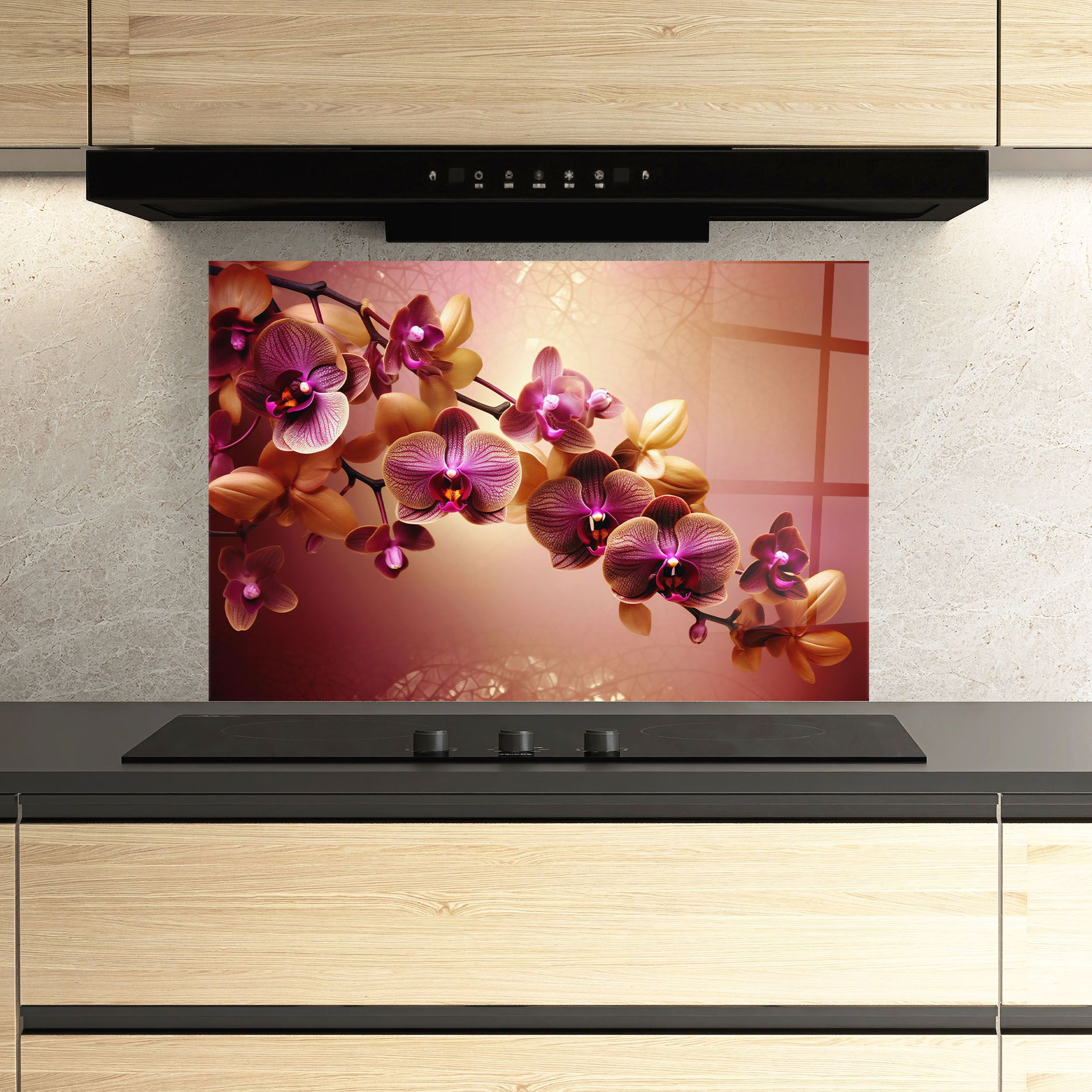 Purple Cream Orchid mockup 3