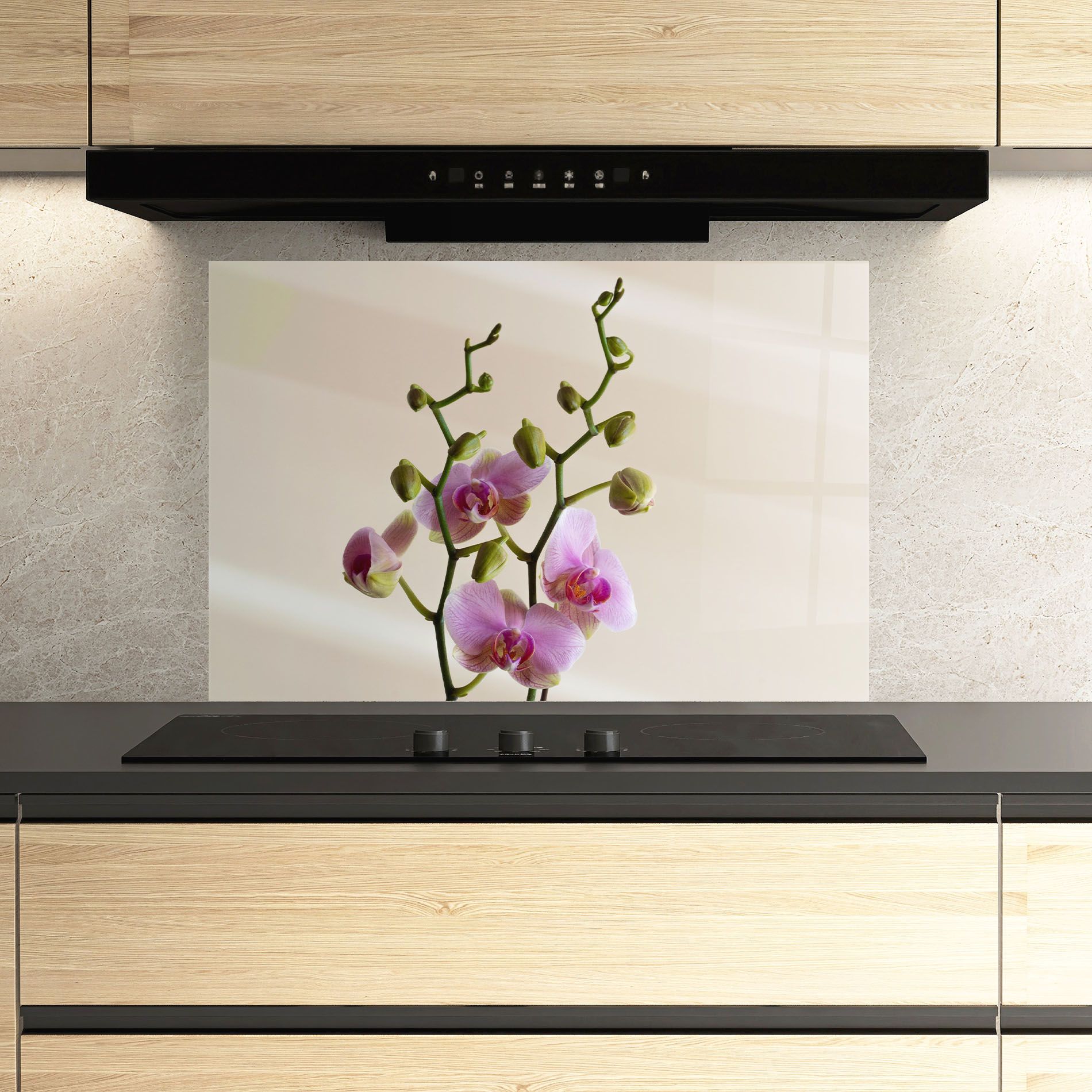 Purple Orchid On Cream mockup 3