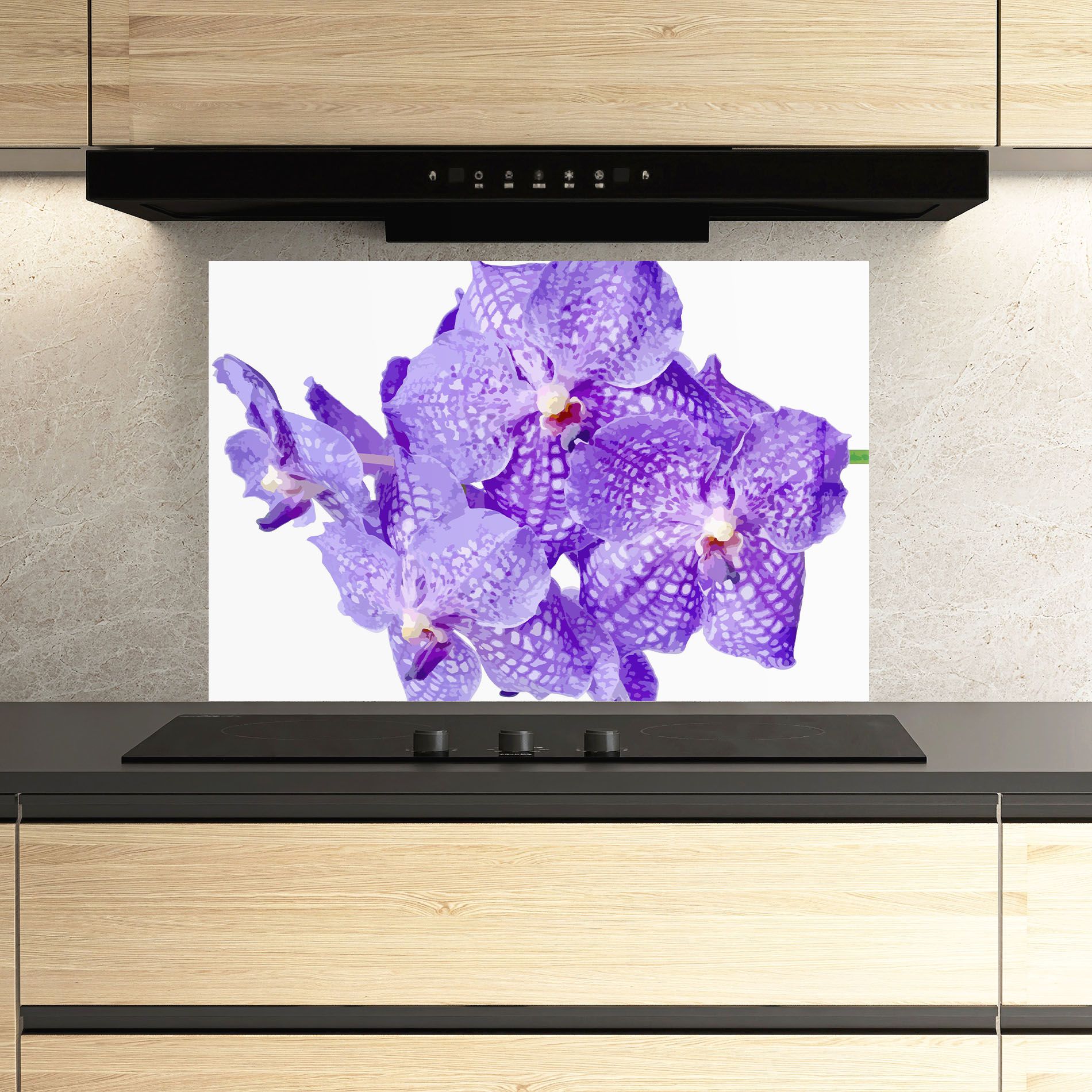 Purple White Orchid mockup 3