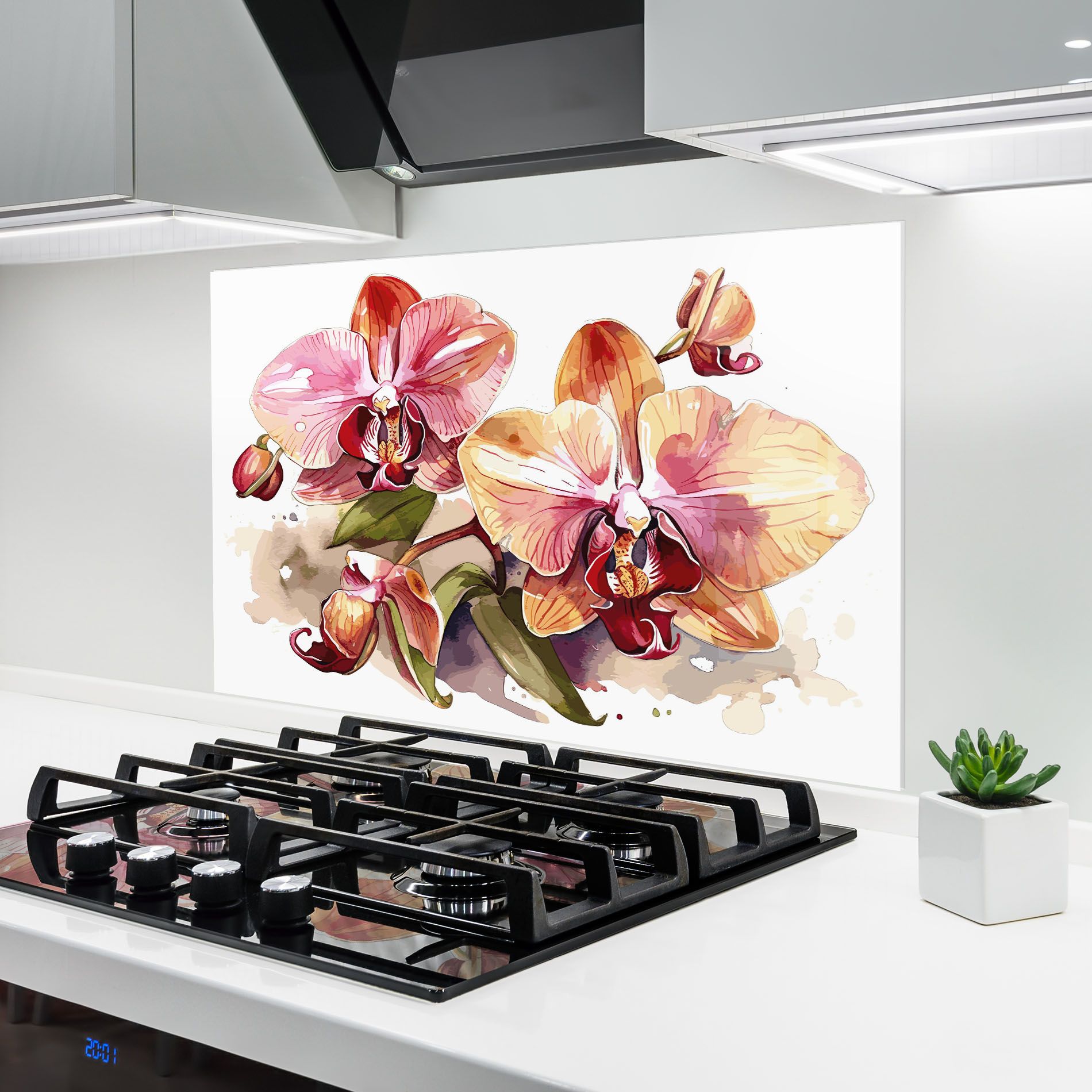 Beautiful Orchids Art mockup 6