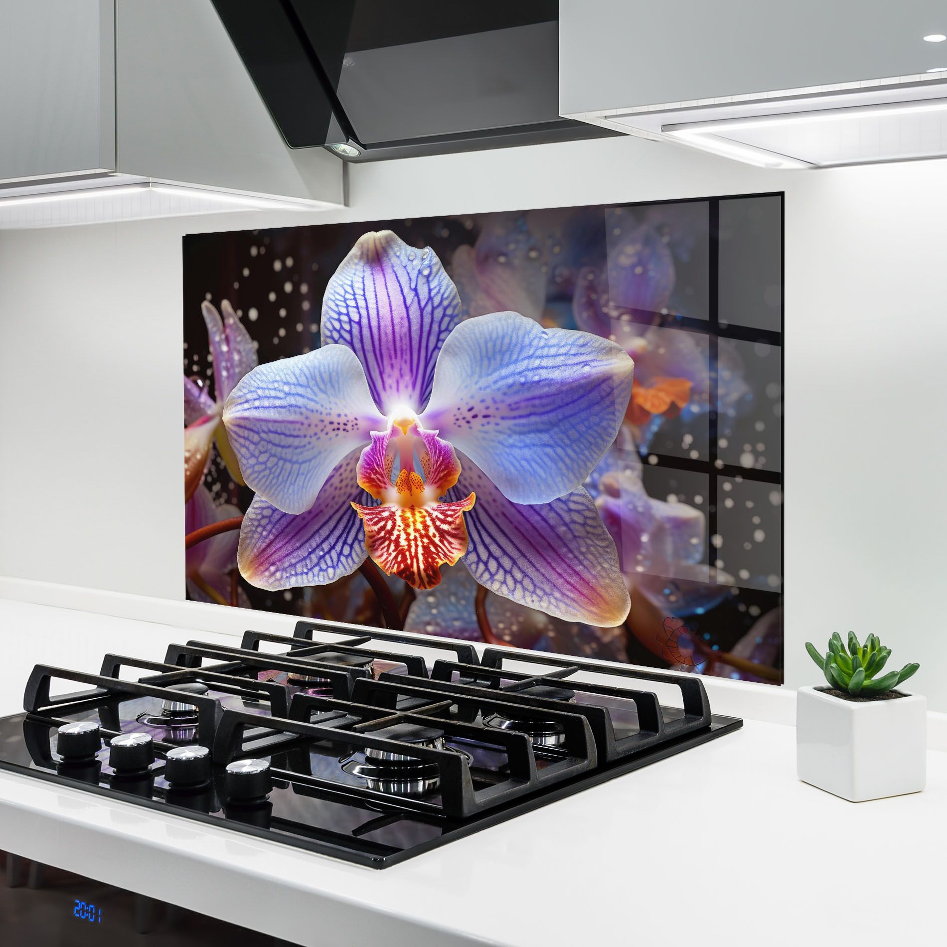 Light Purple Orchid Art mockup 6