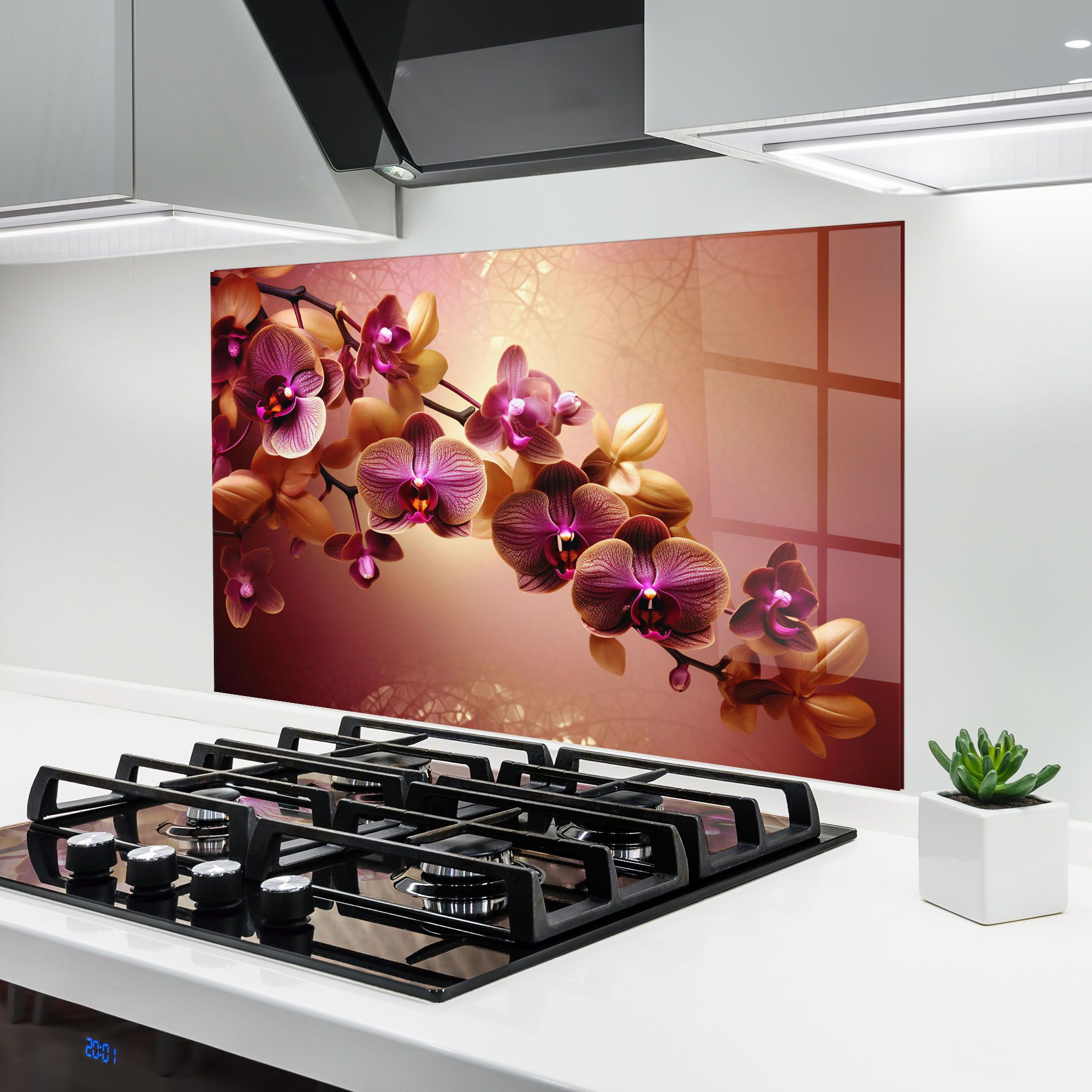 Purple Cream Orchid mockup 6