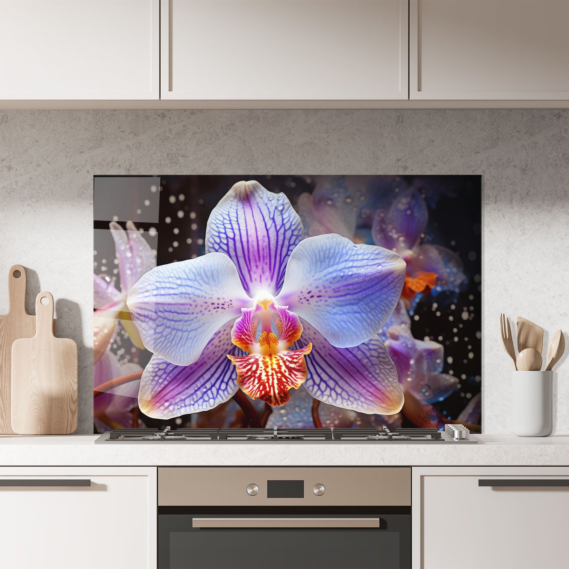 Light Purple Orchid Art mockup 7