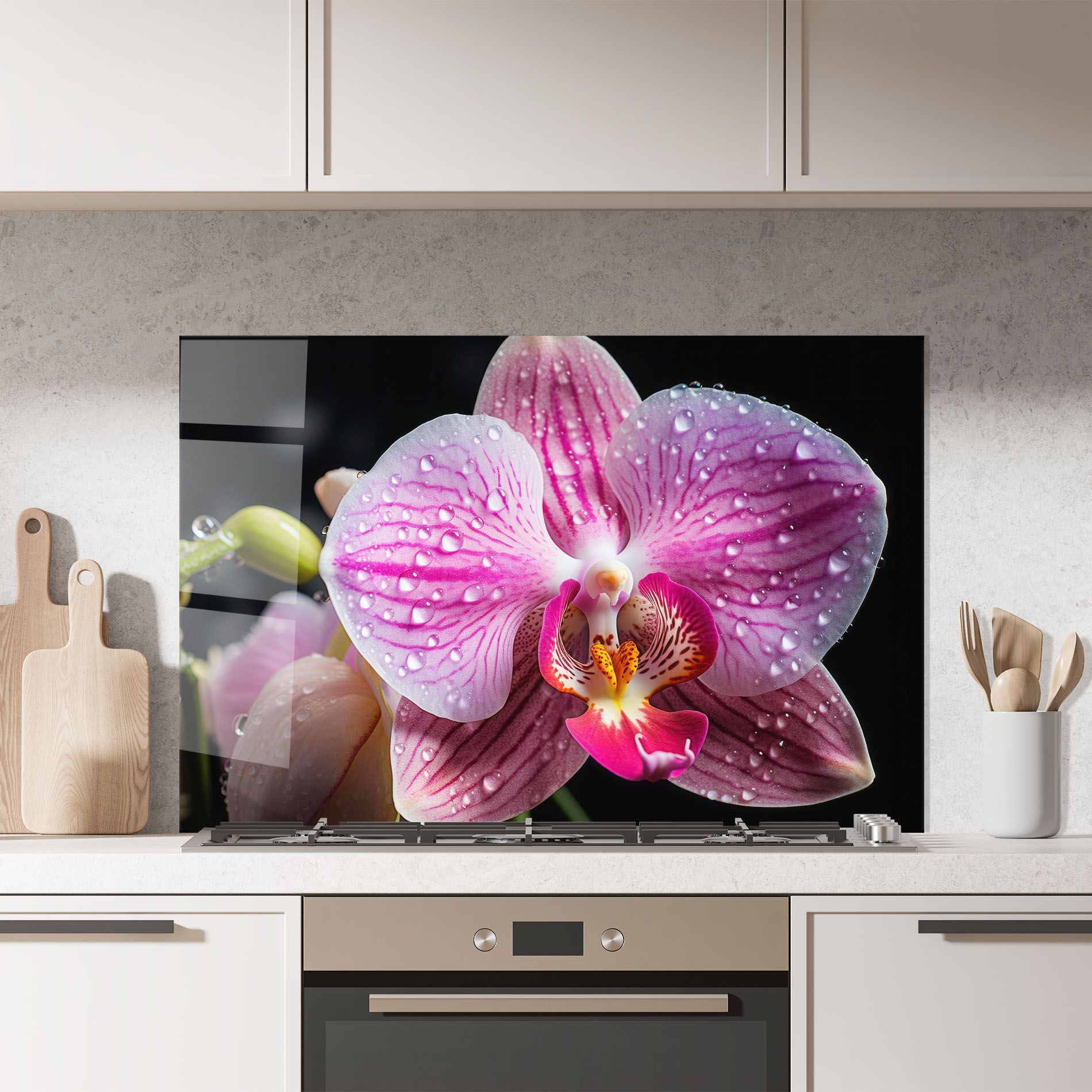 Pretty Orchid After Rain mockup 7