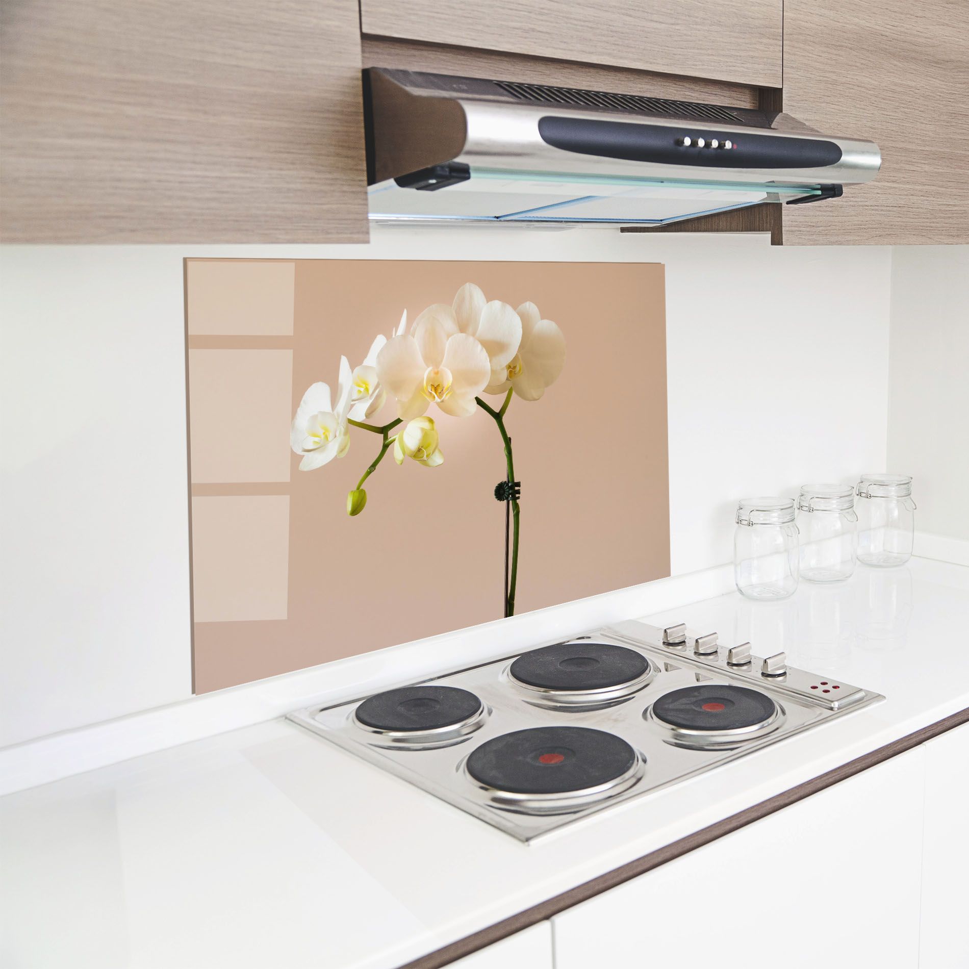 Cream Orchid On Pink mockup 8