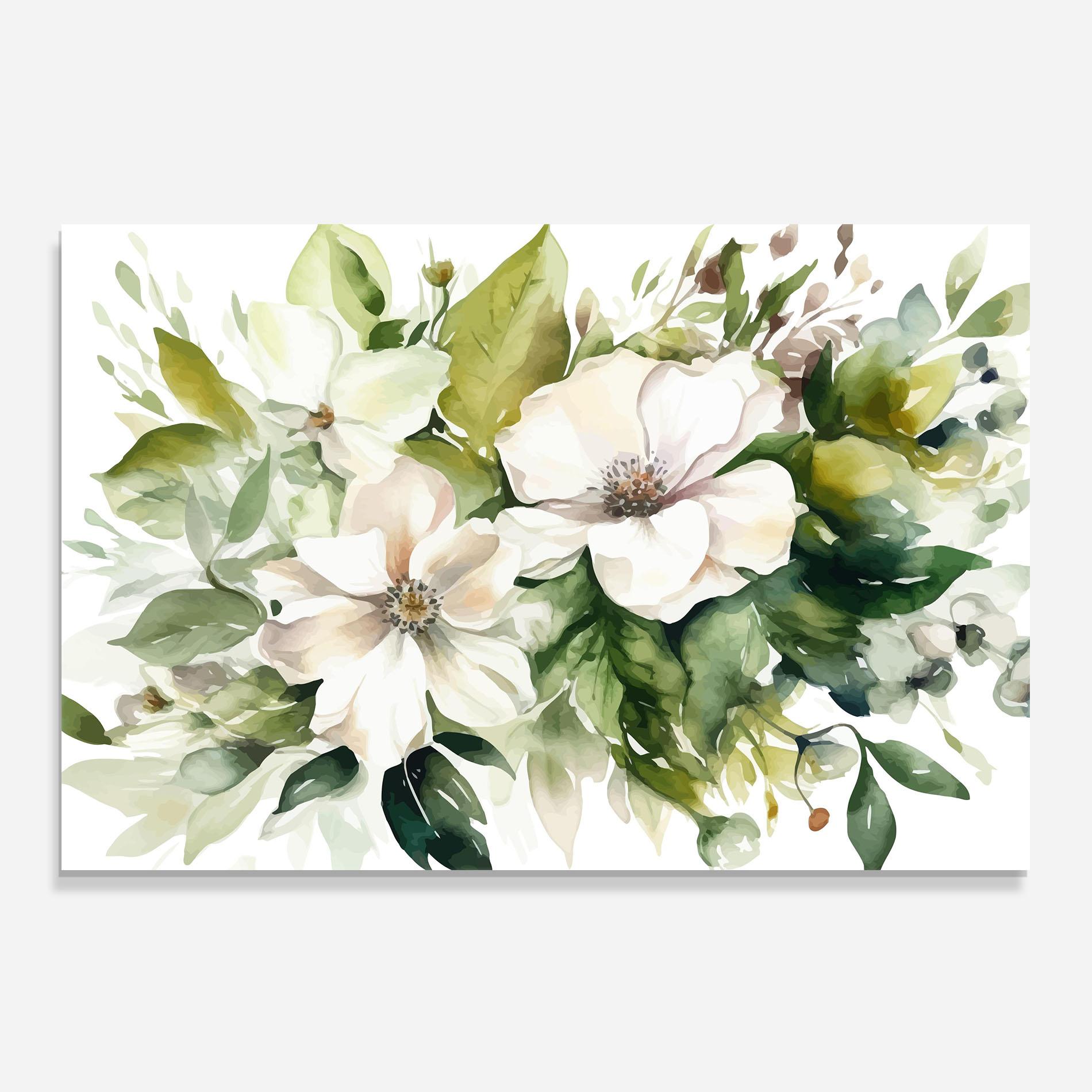 Panou Sticla Bucatarie Opened Rose mockup 0