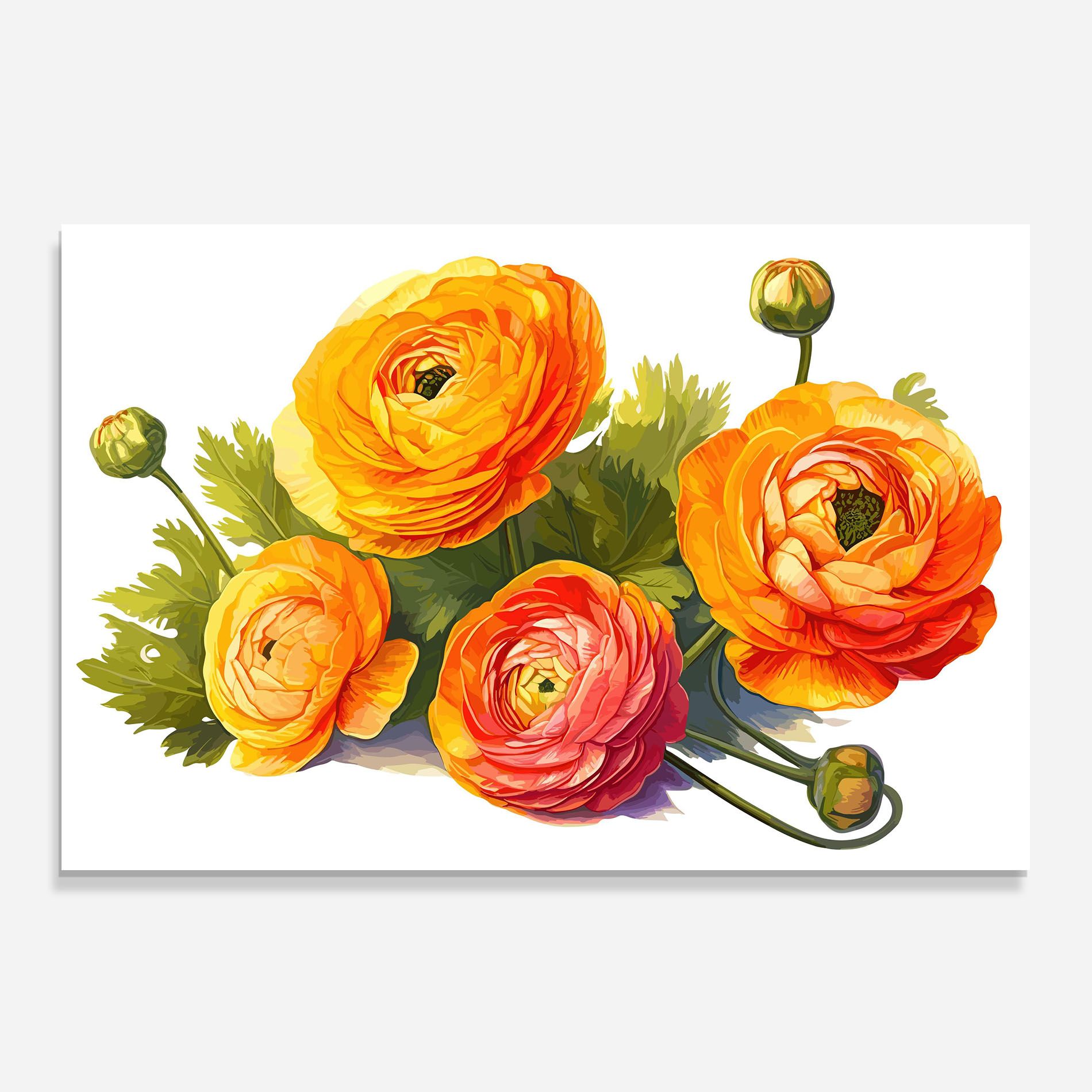 Orange Roses mockup 0