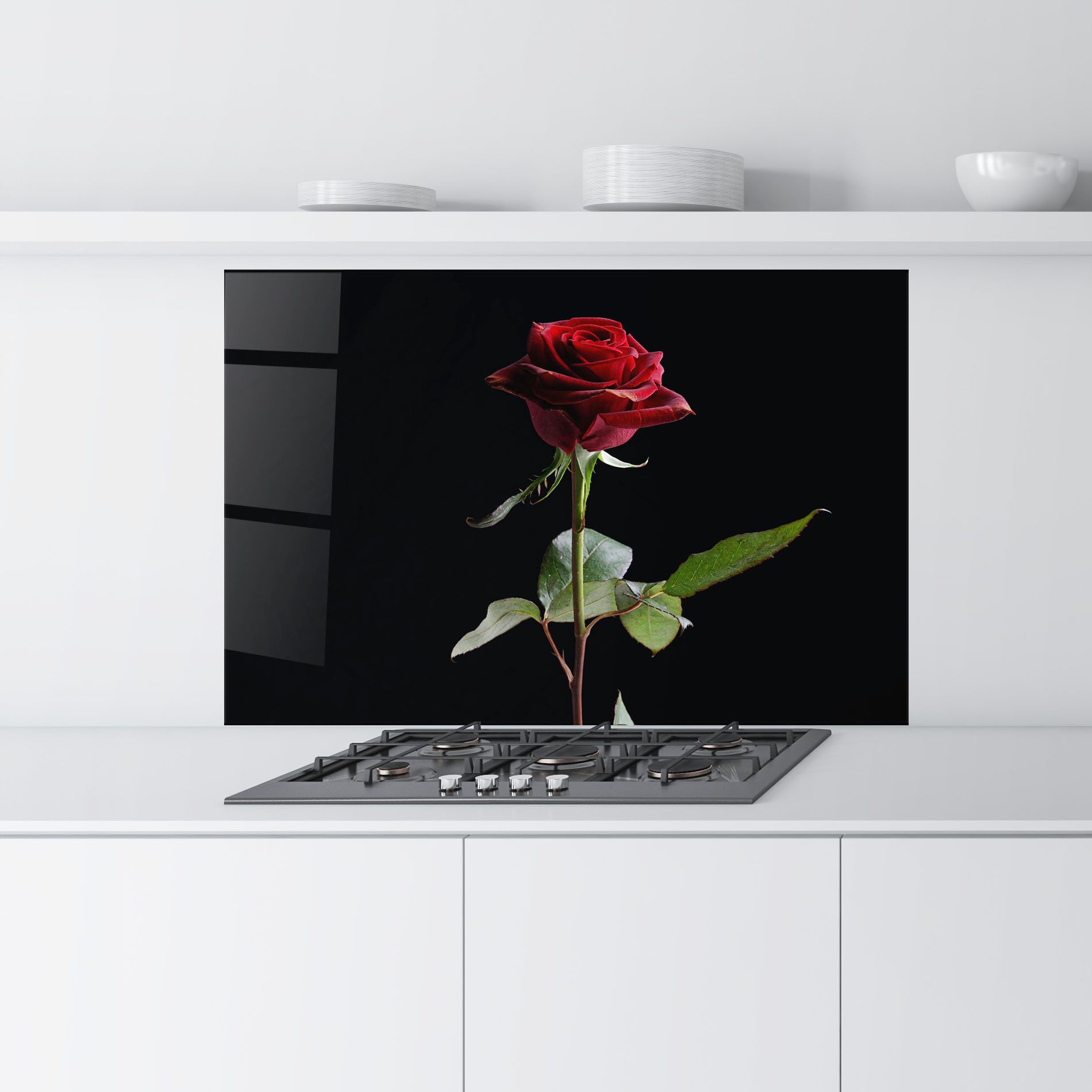 Beautiful Red Rose mockup 9