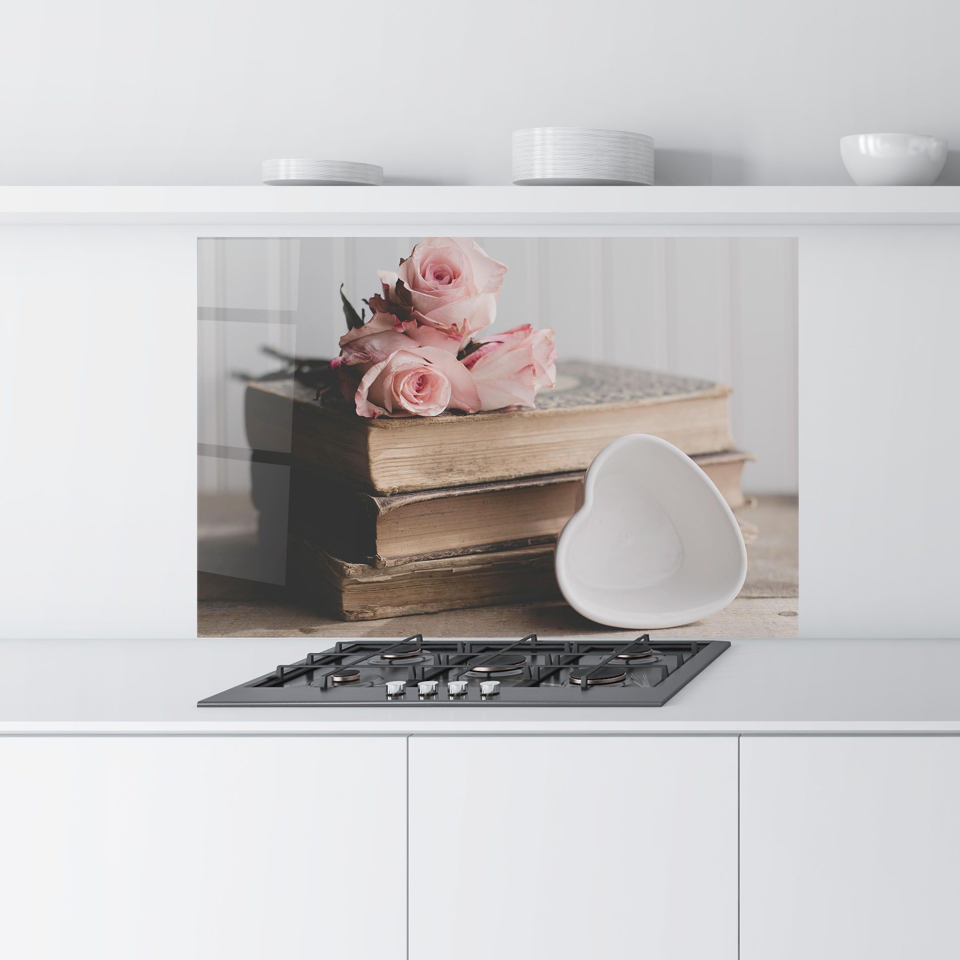 Books With Roses mockup 9
