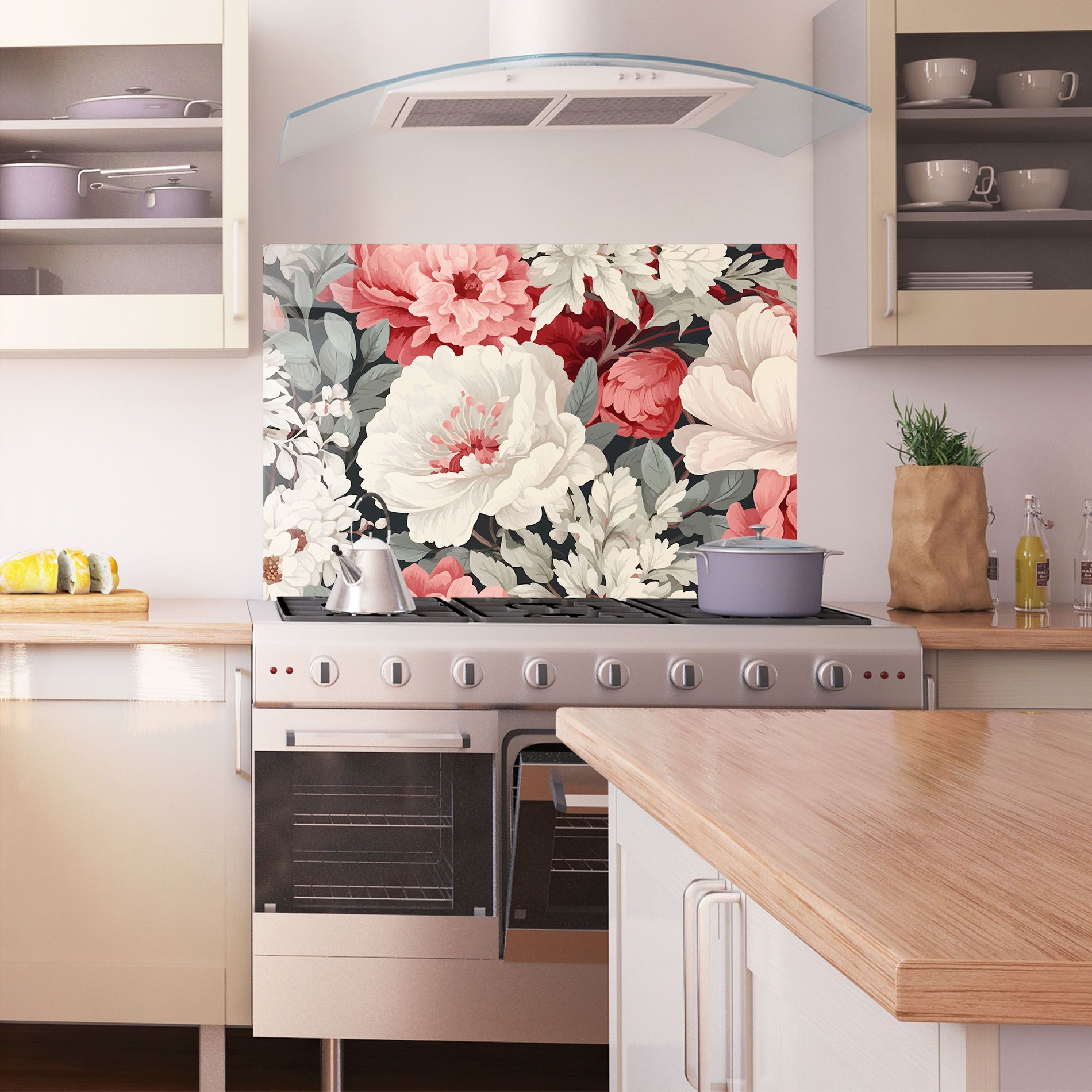 Cream Pink Rose mockup 1