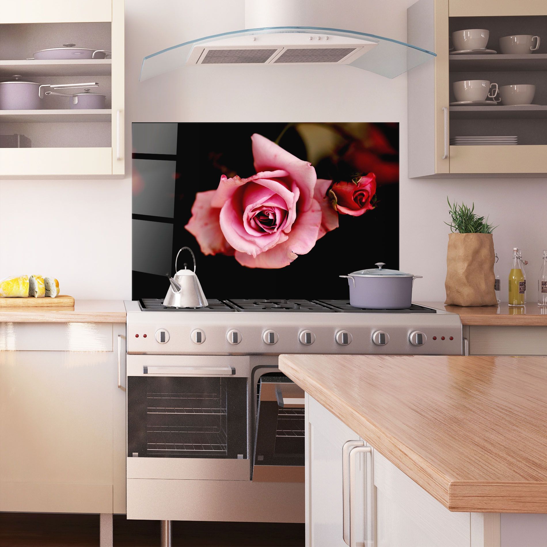 Opened Pink Rose mockup 1