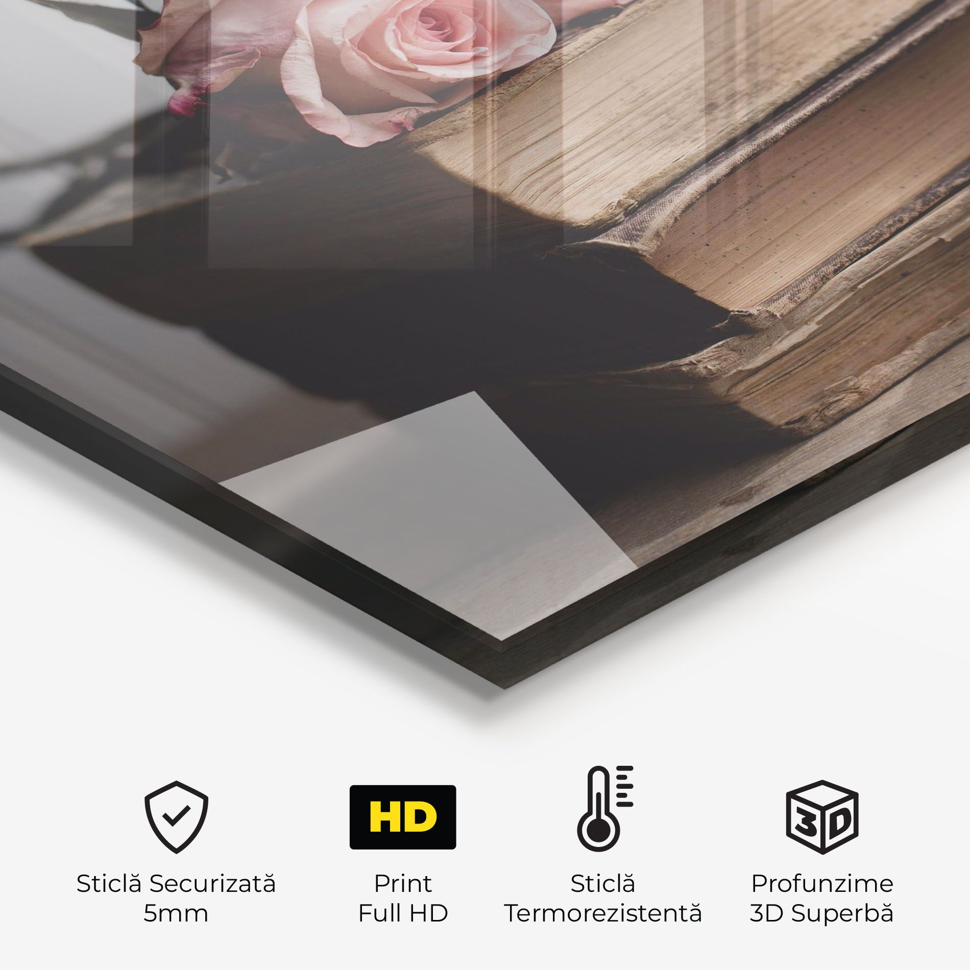 Books With Roses mockup 2