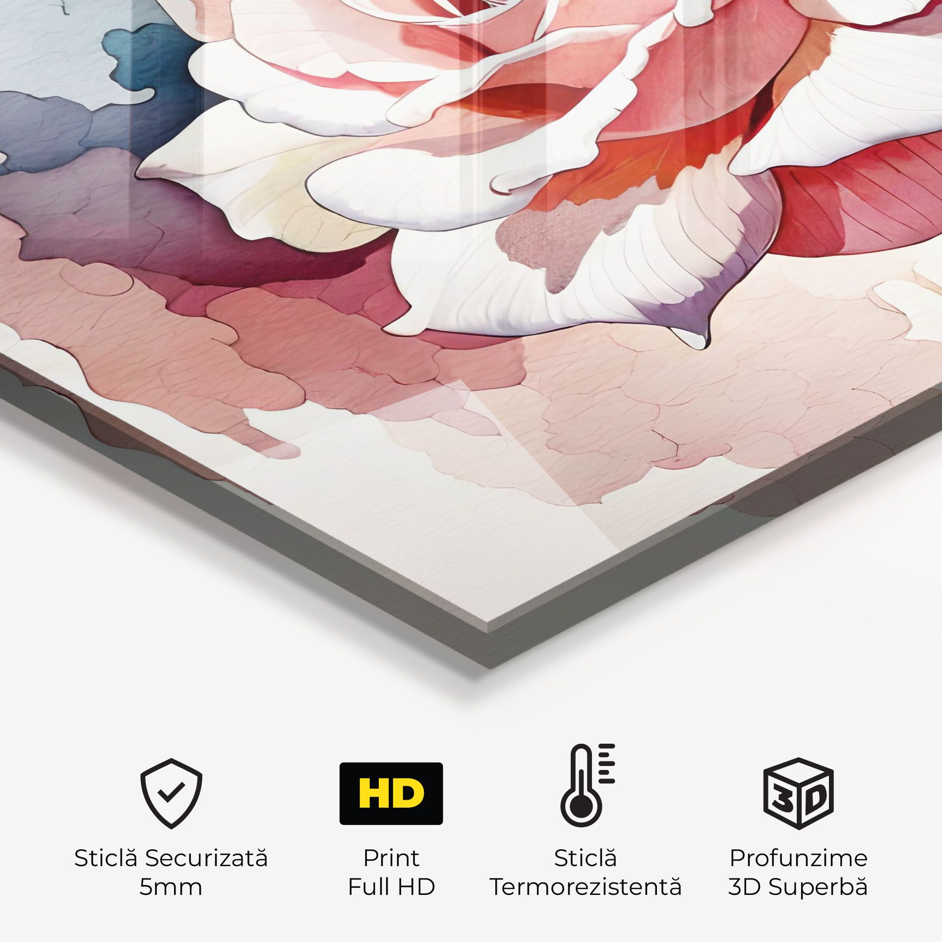 Light Pink Rose Painting mockup 2