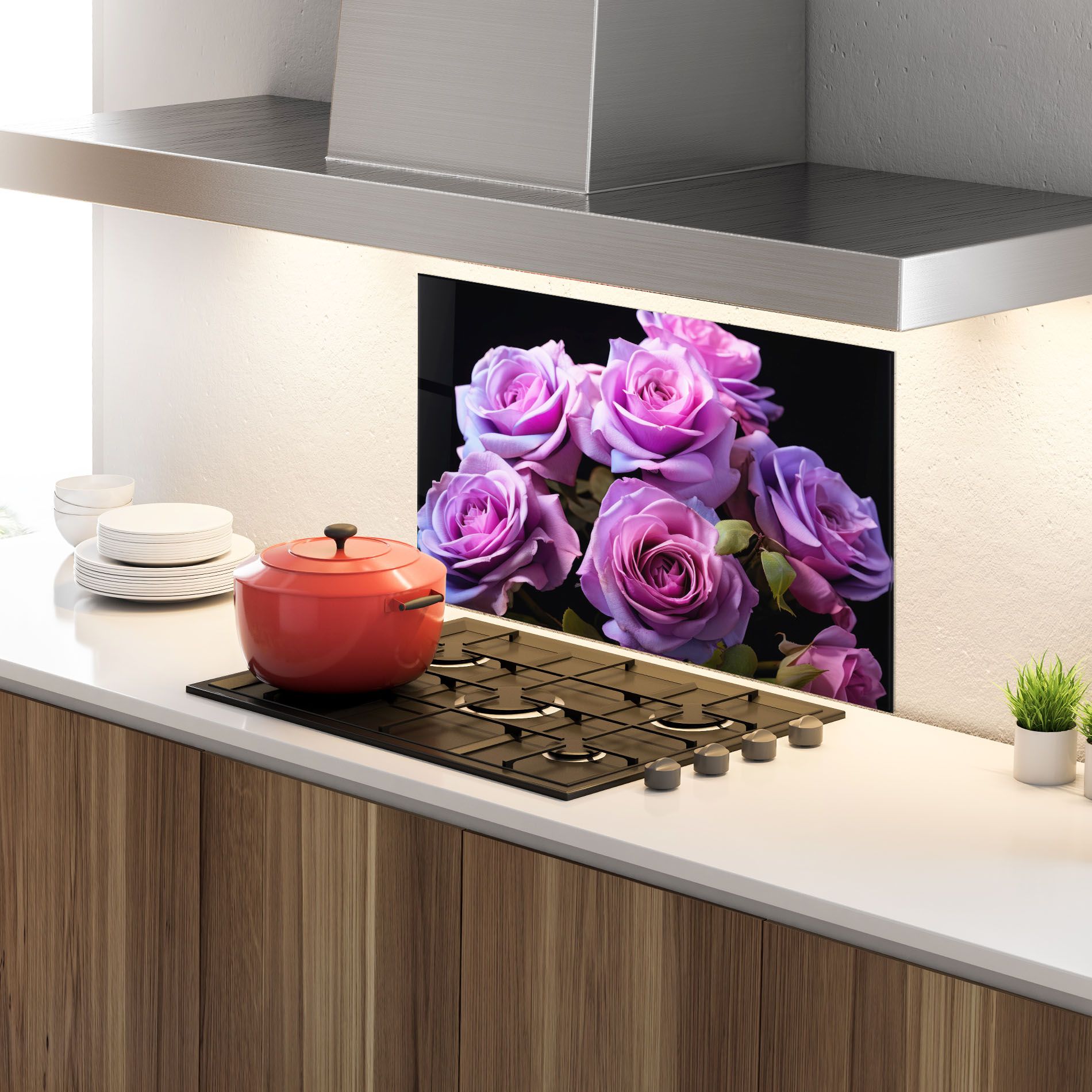 Light Purple Rose mockup 4