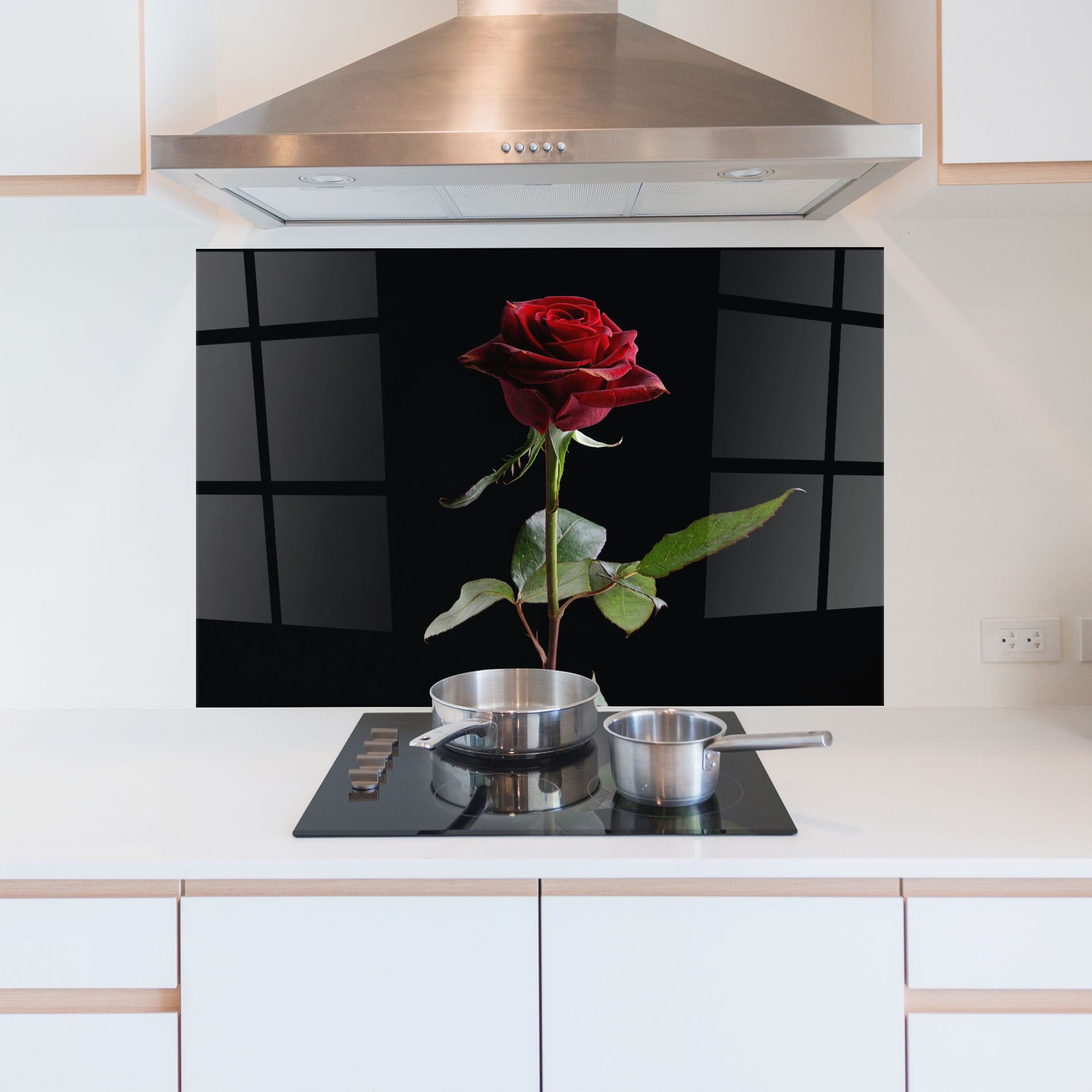 Beautiful Red Rose mockup 5