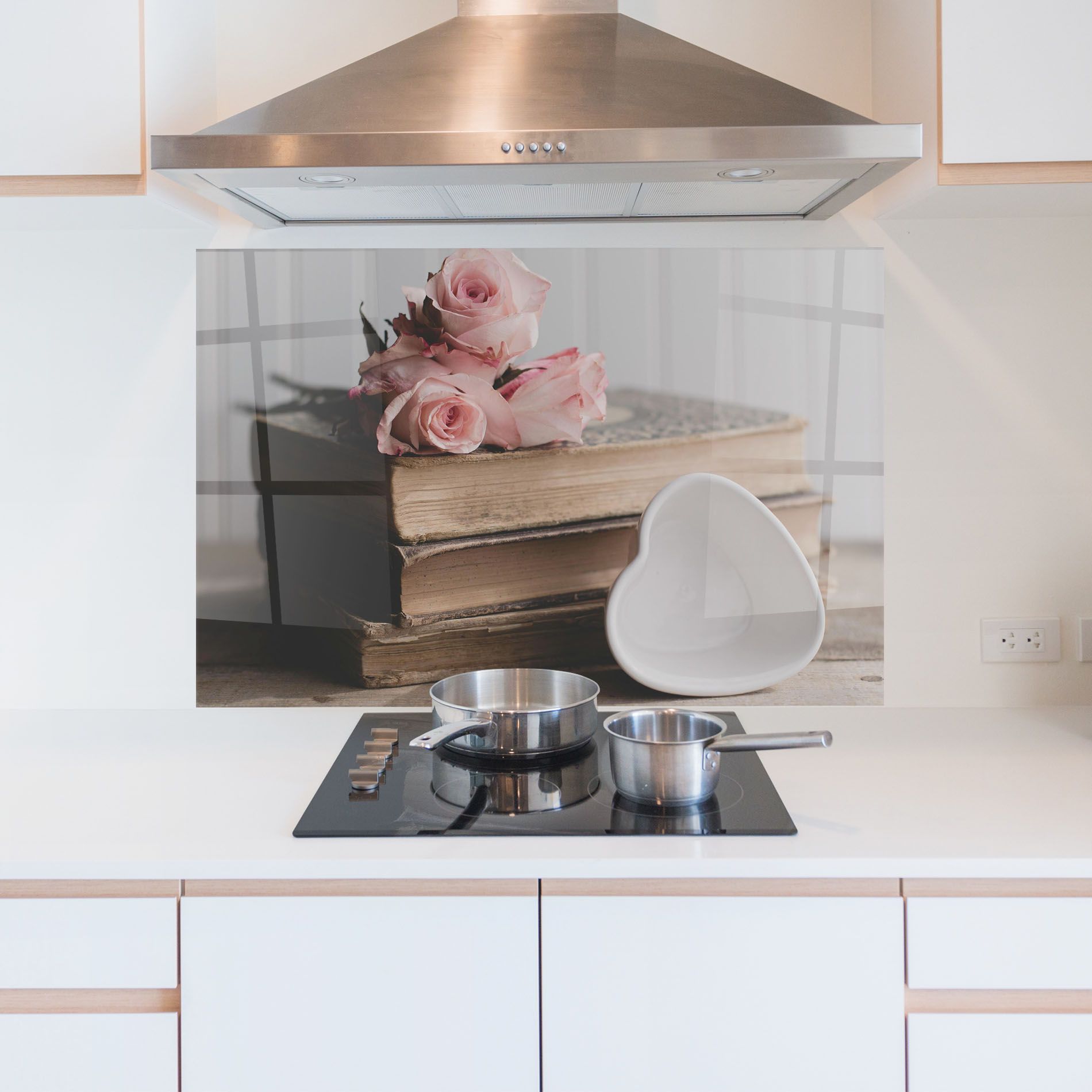 Books With Roses mockup 5