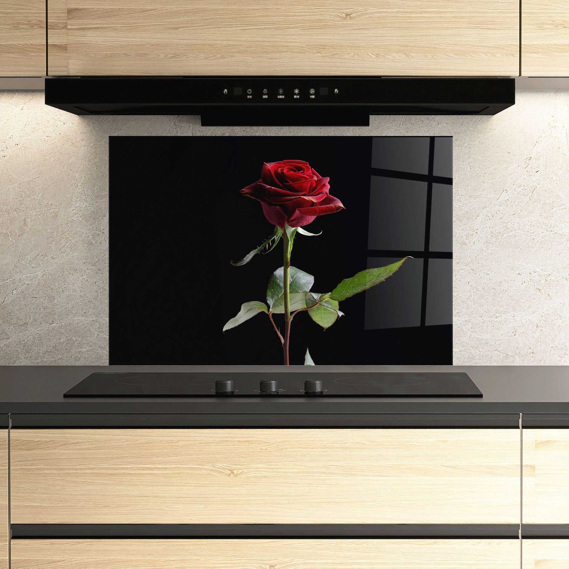 Beautiful Red Rose mockup 3