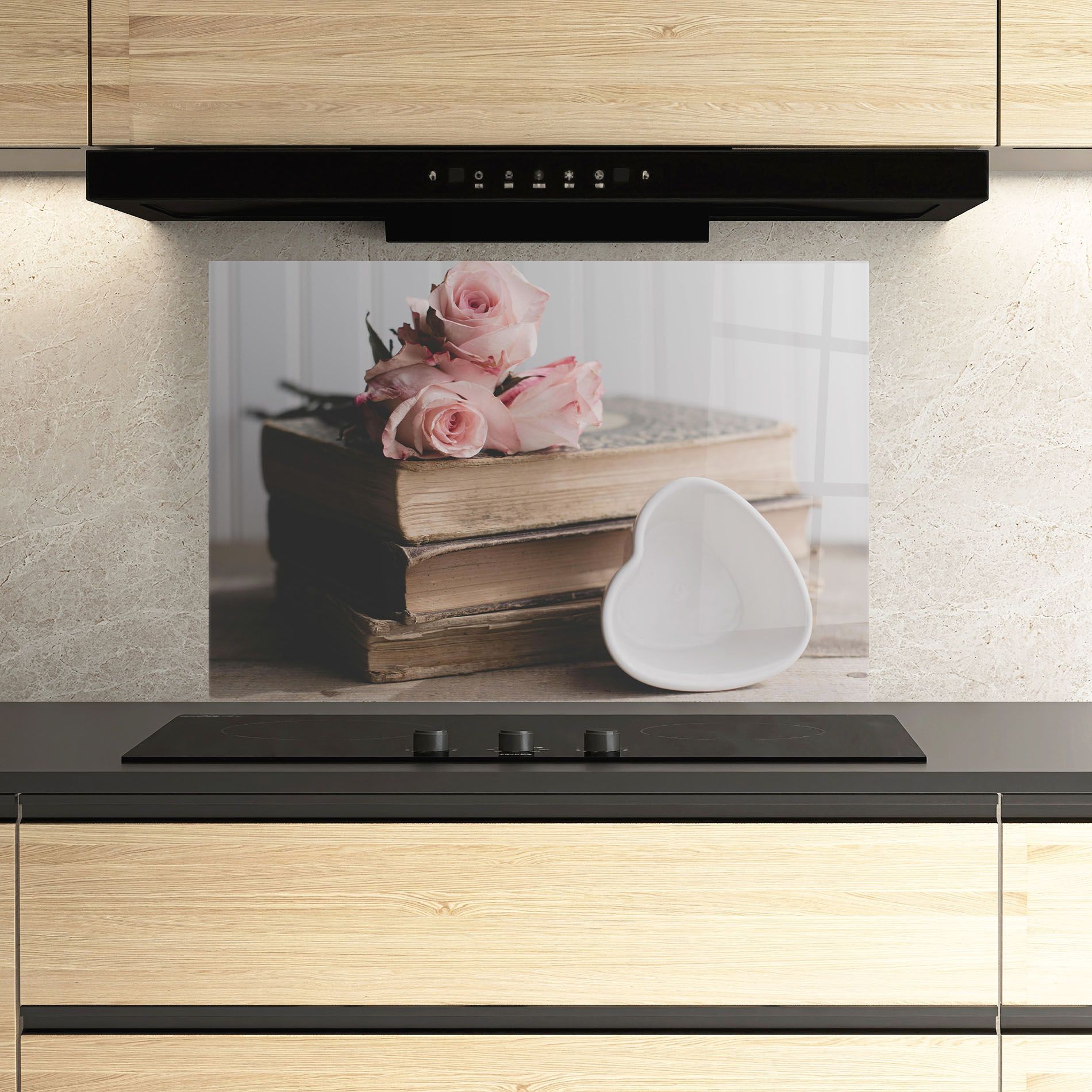 Books With Roses mockup 3