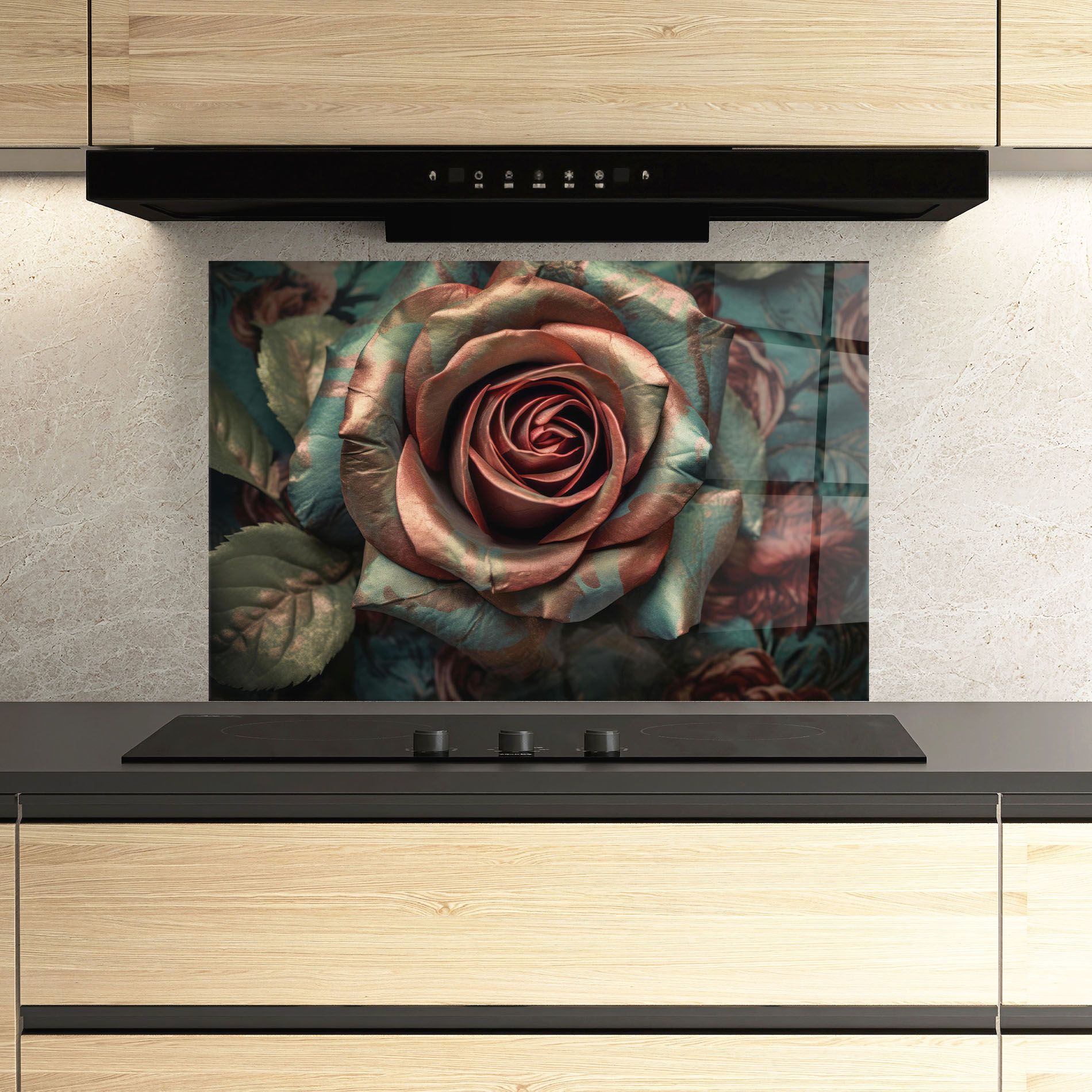 Exotic Blue Rose mockup 3