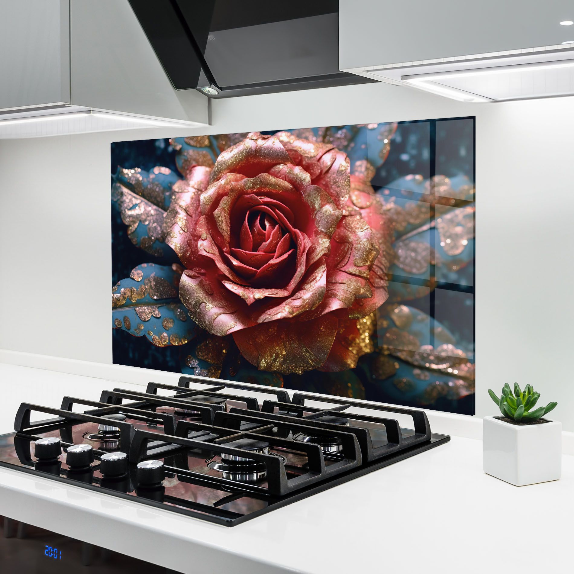 Exotic Pink Rose mockup 6