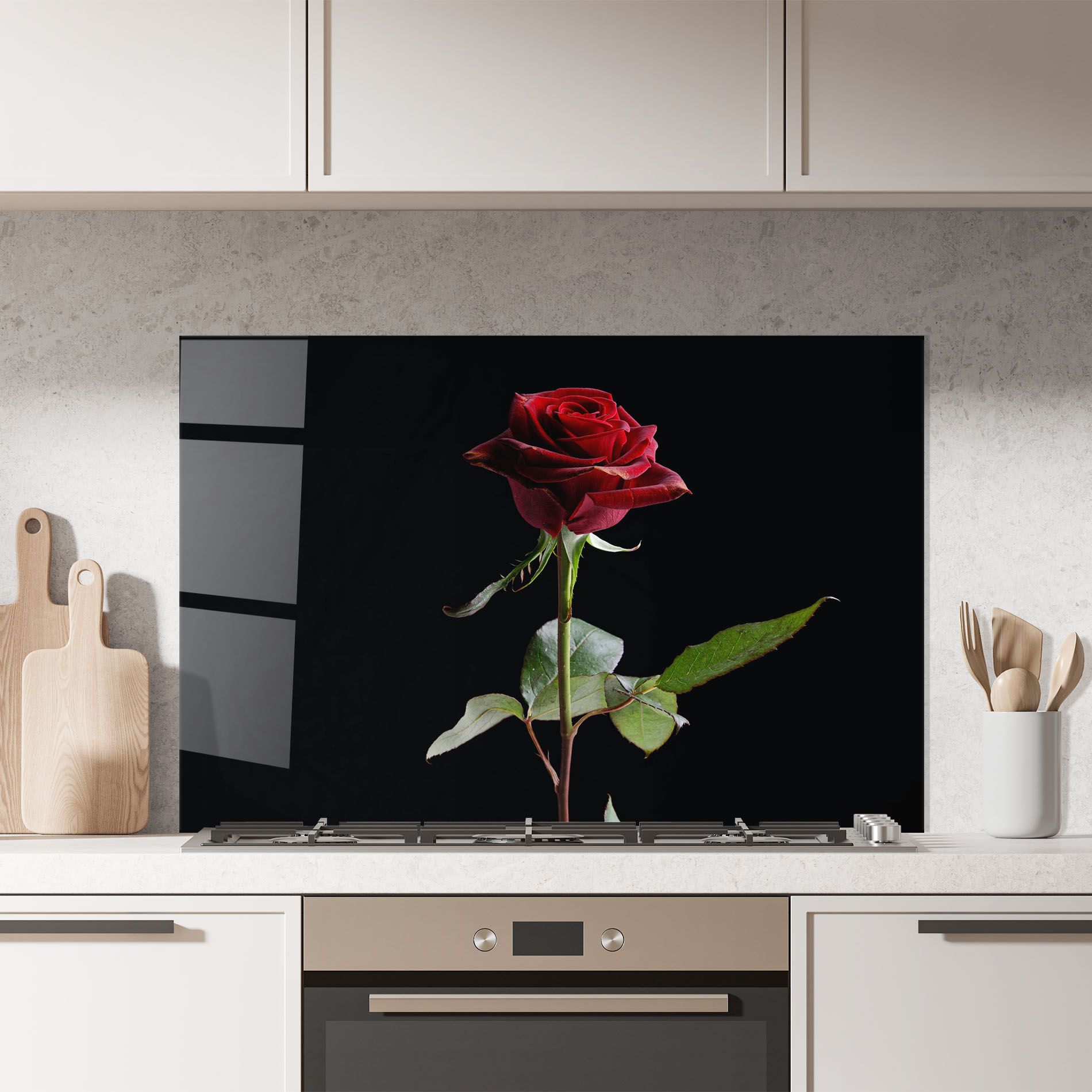 Beautiful Red Rose mockup 7