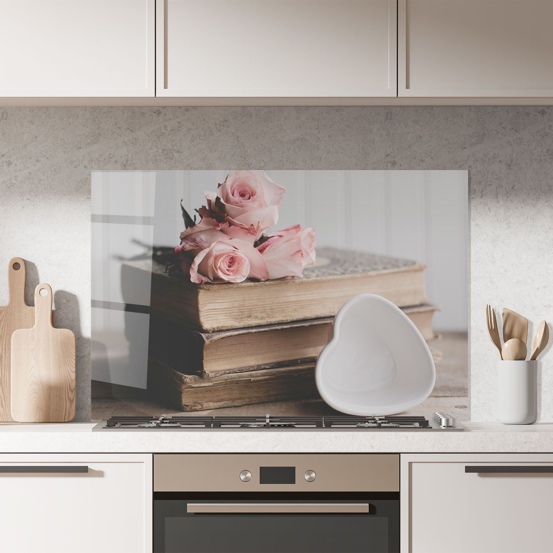 Books With Roses mockup 7