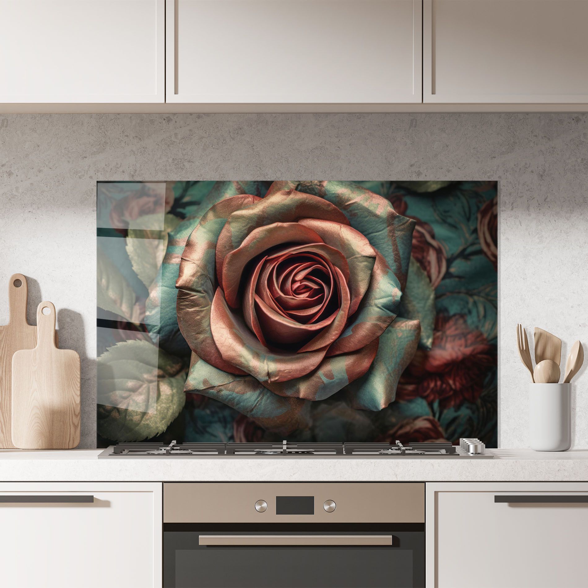 Exotic Blue Rose mockup 7