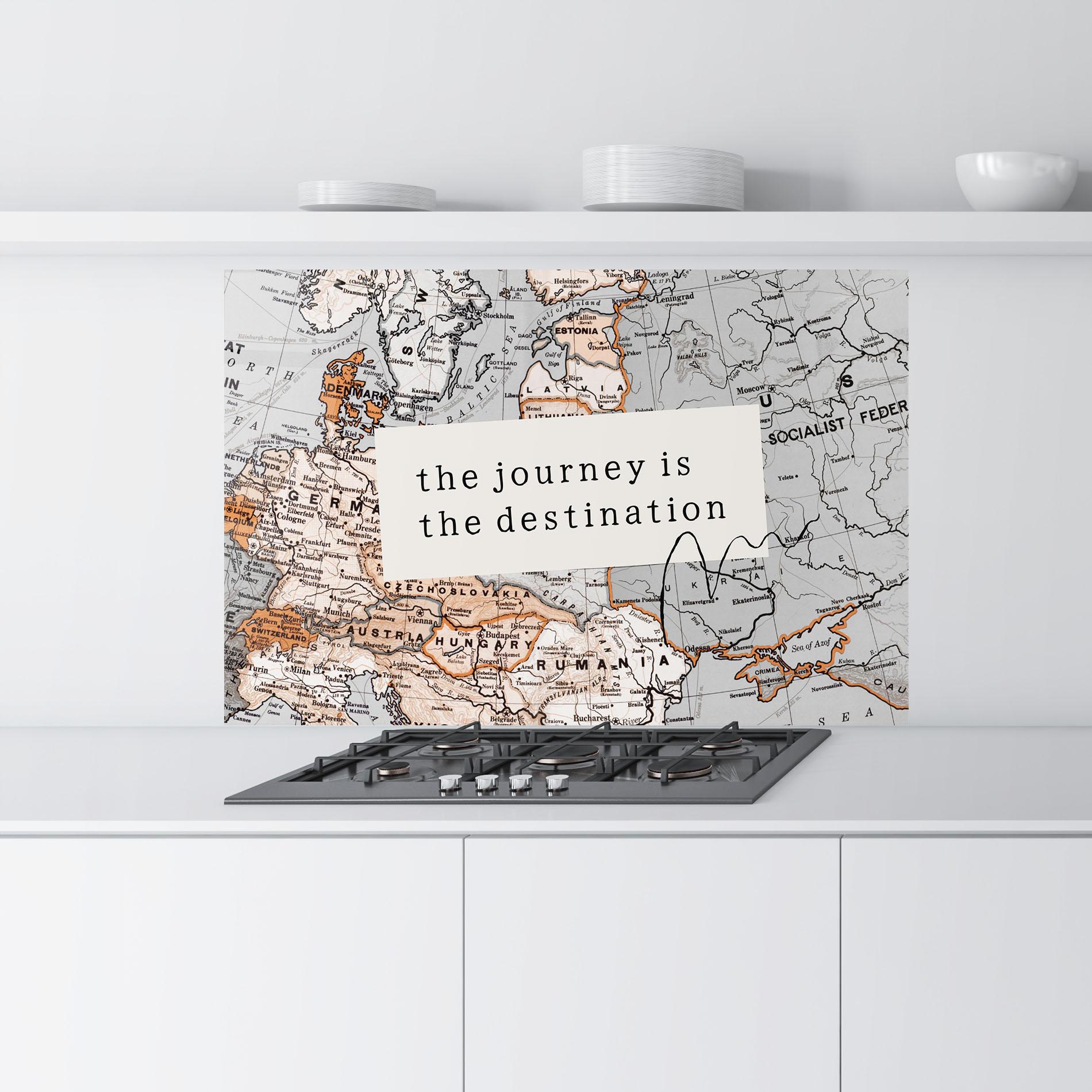 Panou Sticla Bucatarie Destination Journey mockup 9