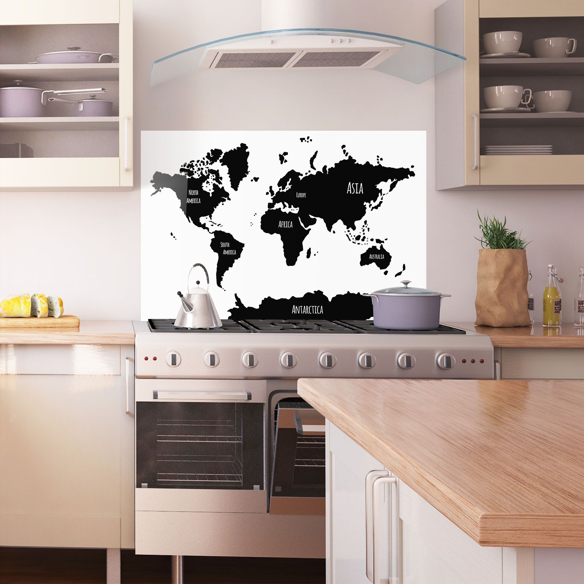 Black Map World mockup 1