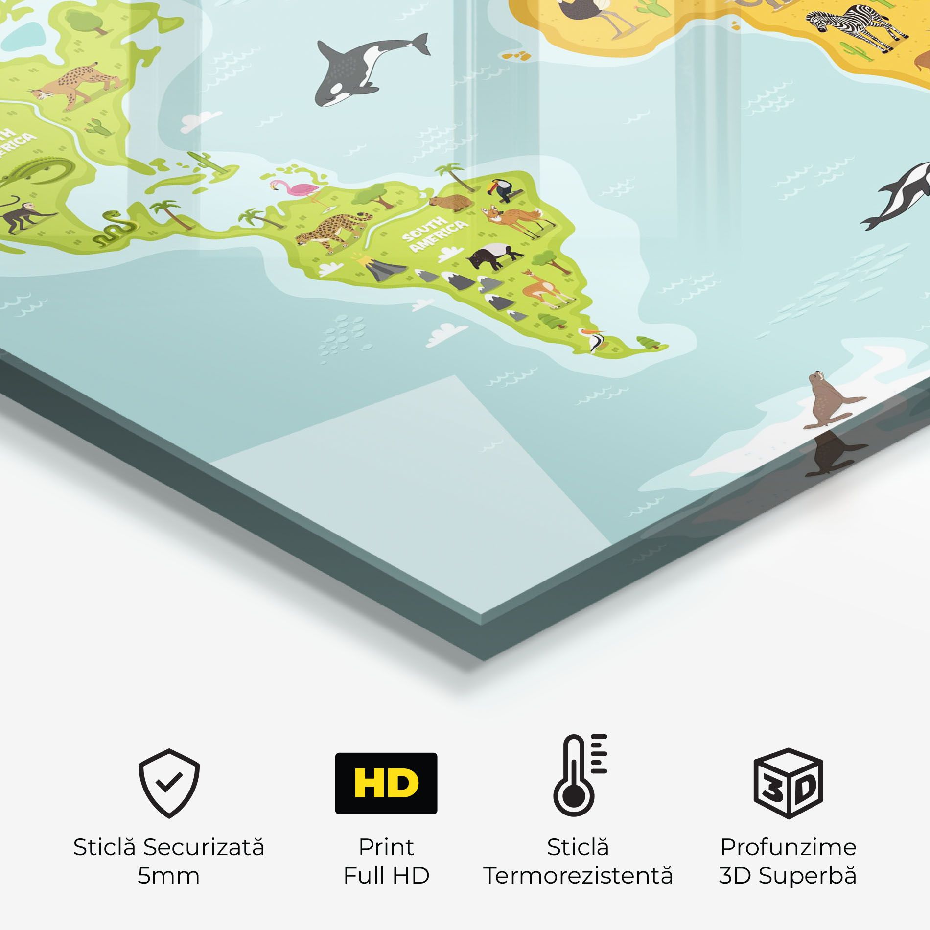 Animals World Map mockup 2
