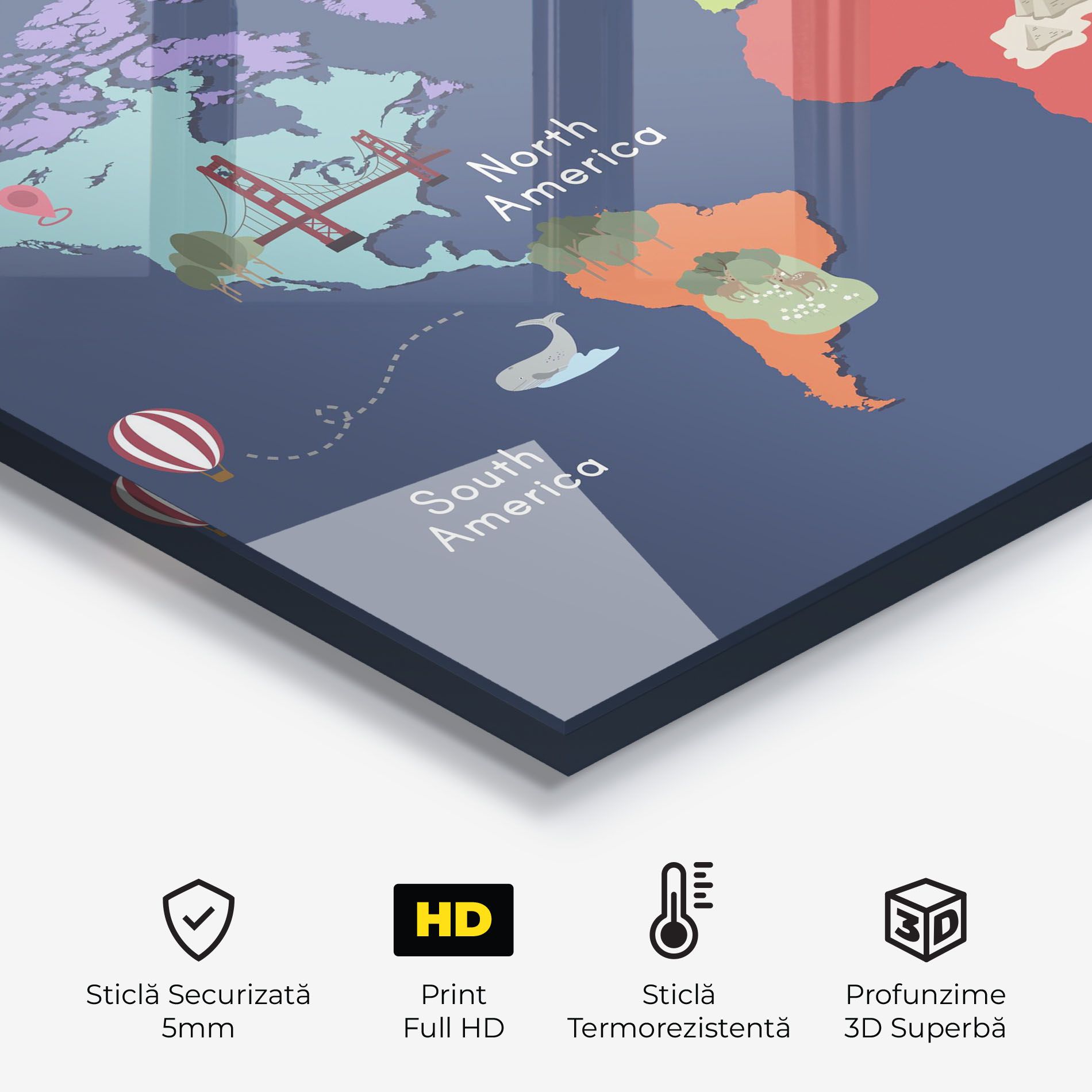 Blue Map World mockup 2