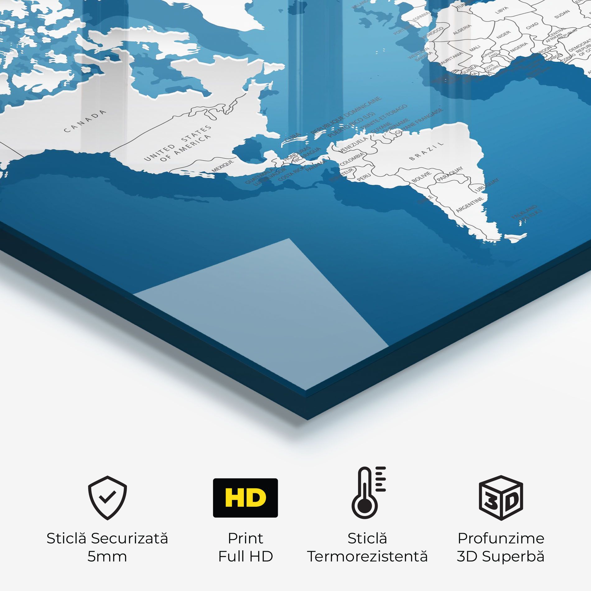 Blue White Map mockup 2