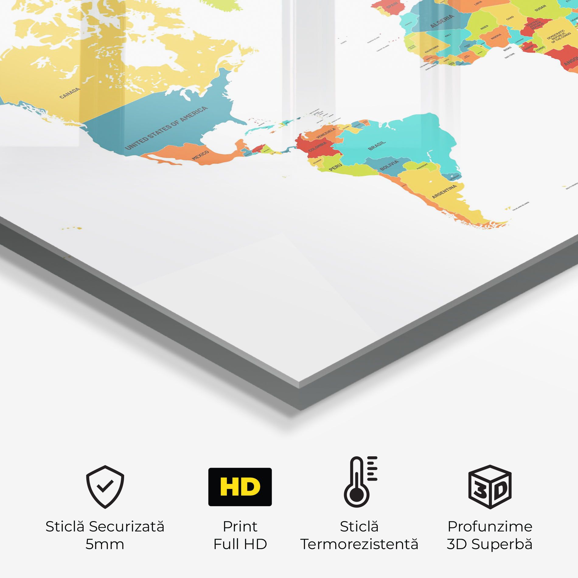 Colorful World Map mockup 2