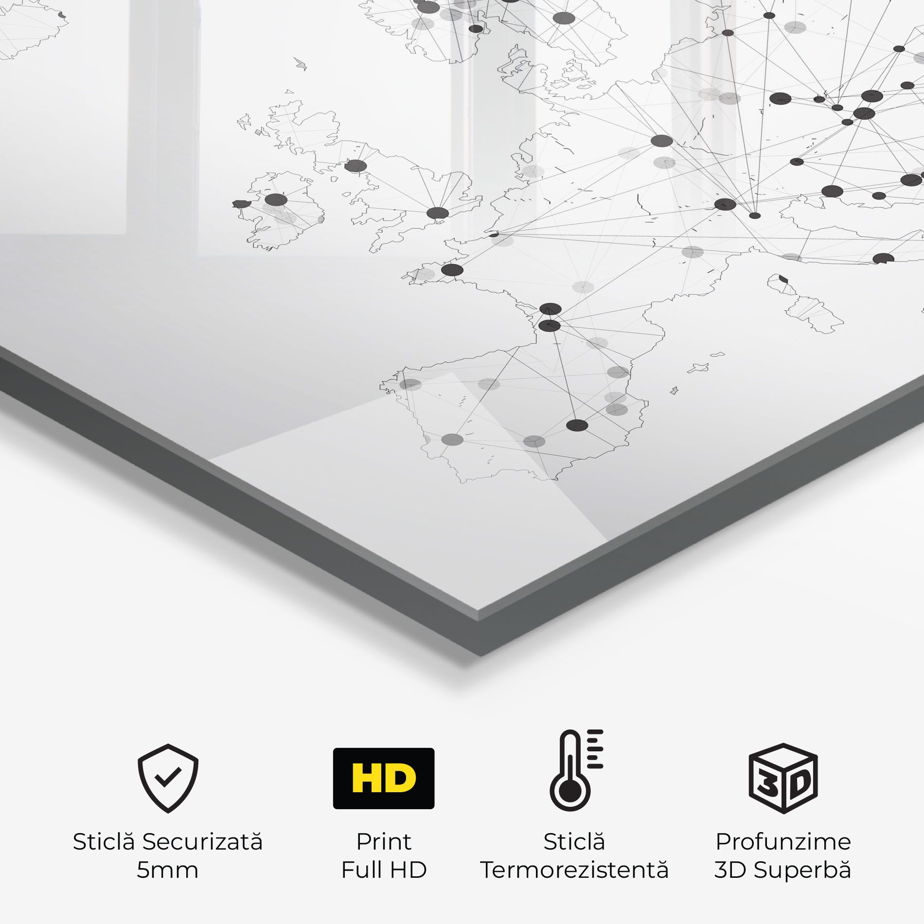 Europe Line Map mockup 2