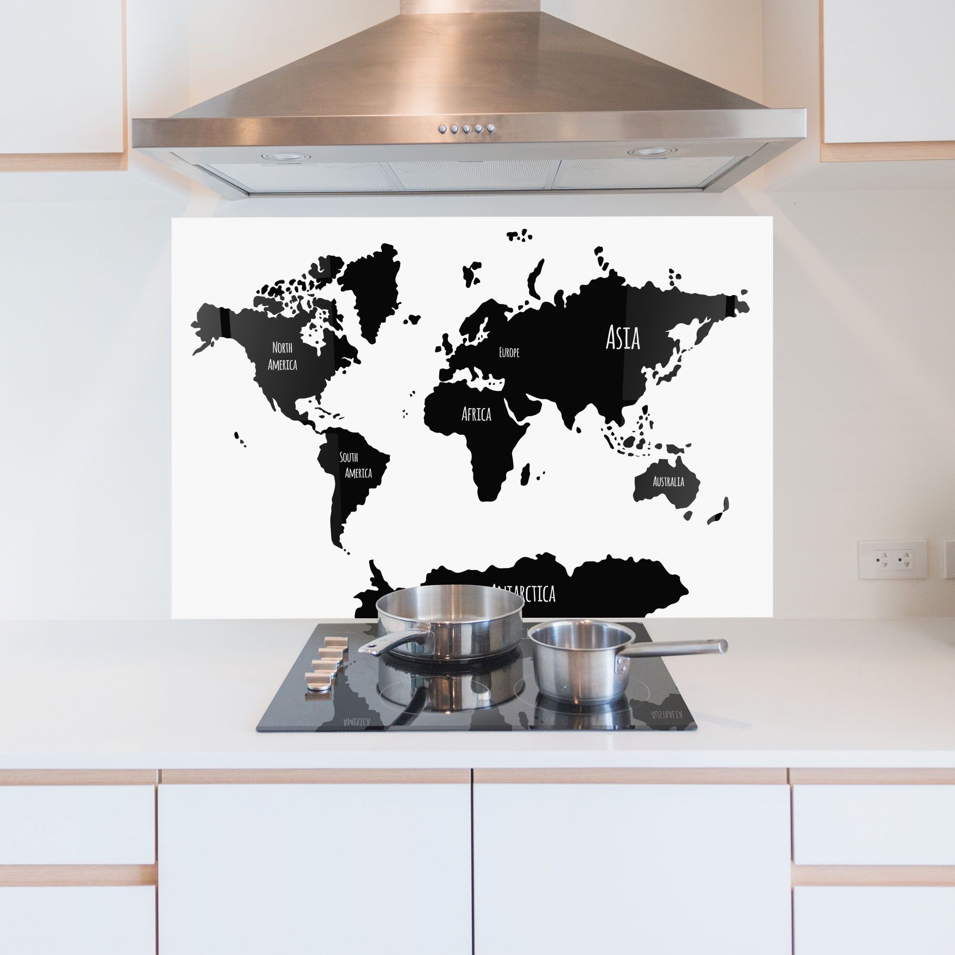 Black Map World mockup 5