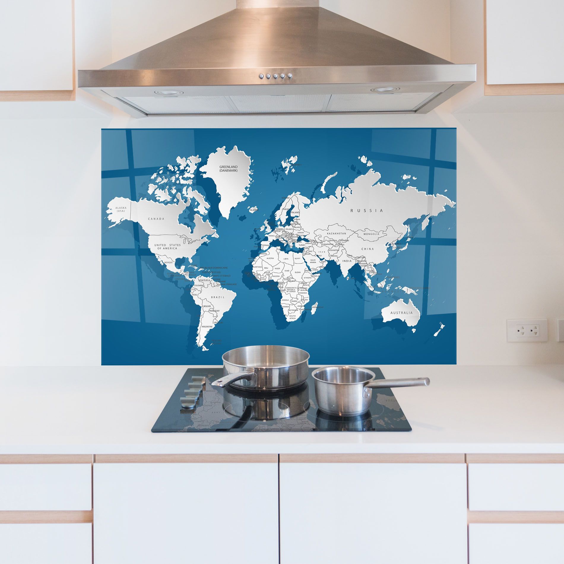 Blue White Map mockup 5