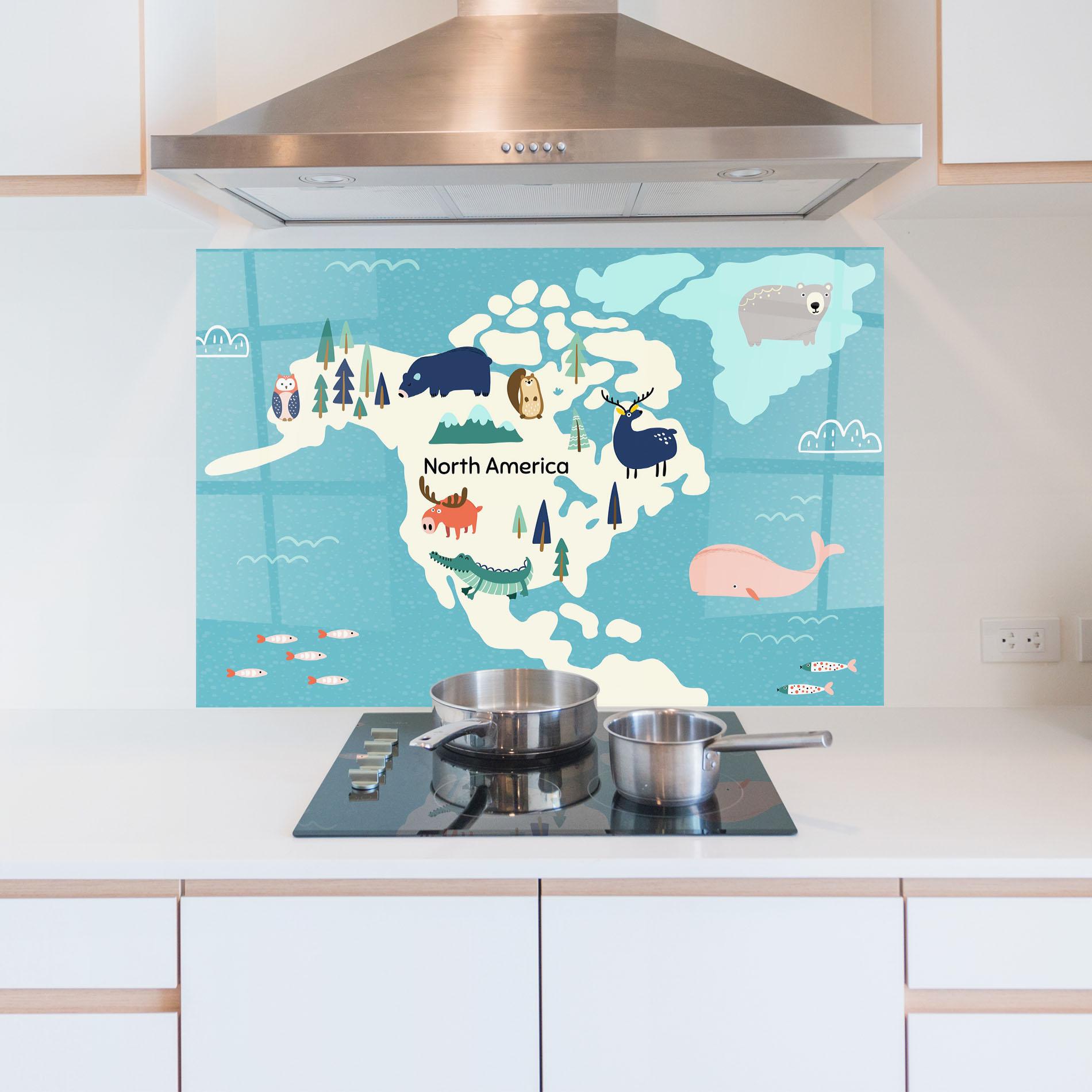 Panou Sticla Bucatarie North America mockup 5