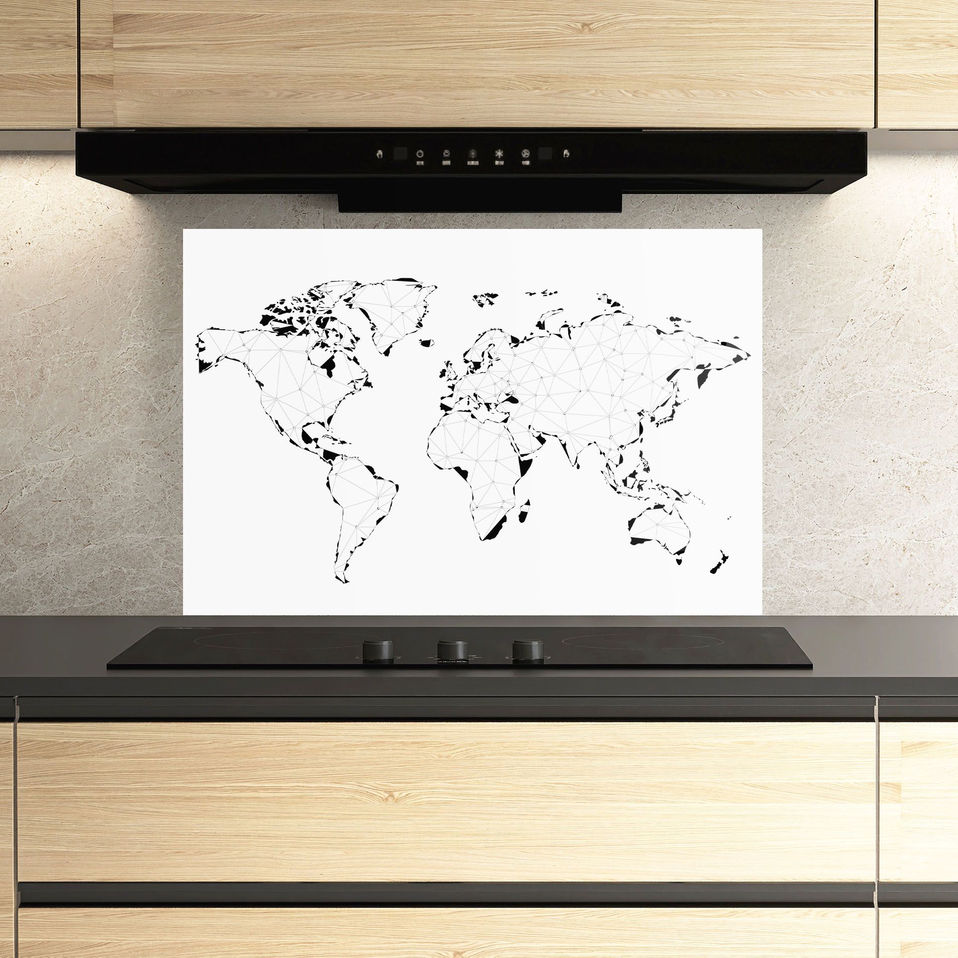 Black Line Map mockup 3