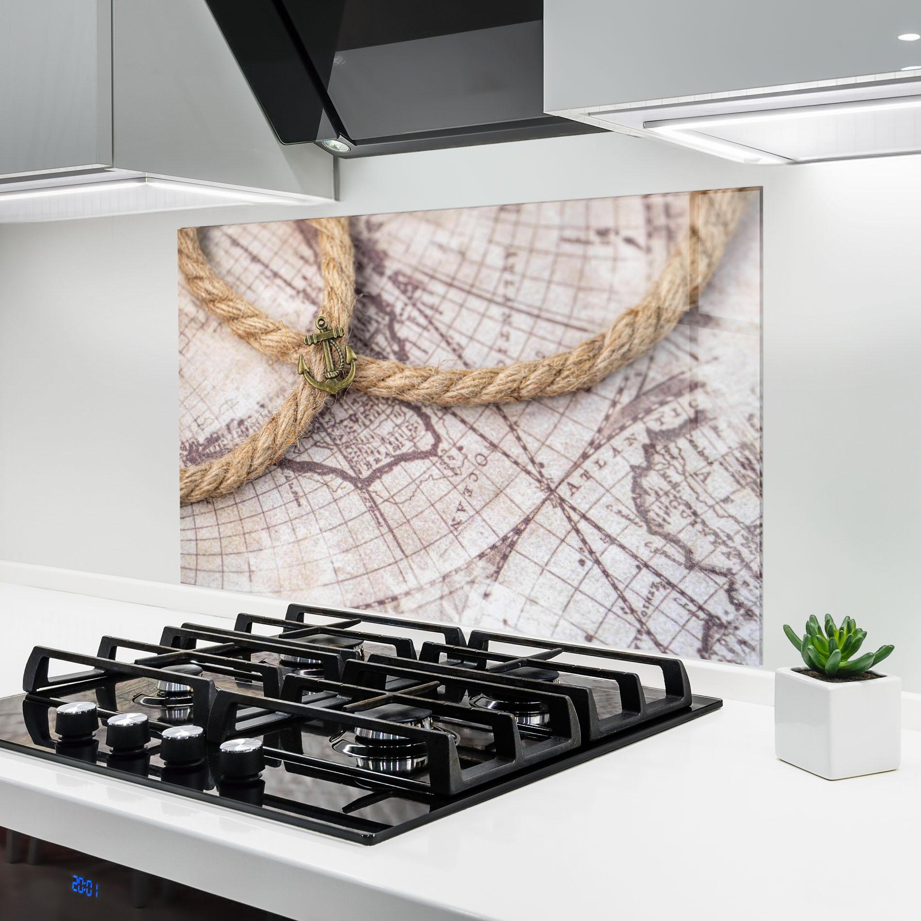 Panou Sticla Bucatarie Anchor Map mockup 6