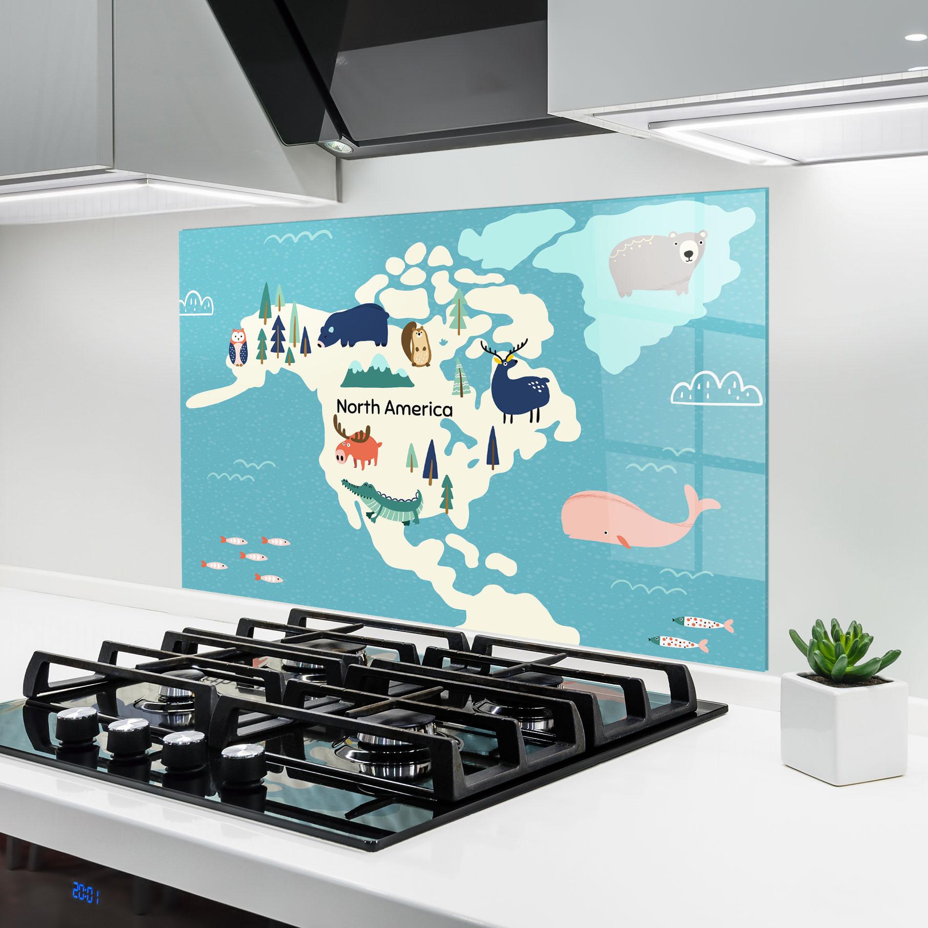 Panou Sticla Bucatarie North America mockup 6