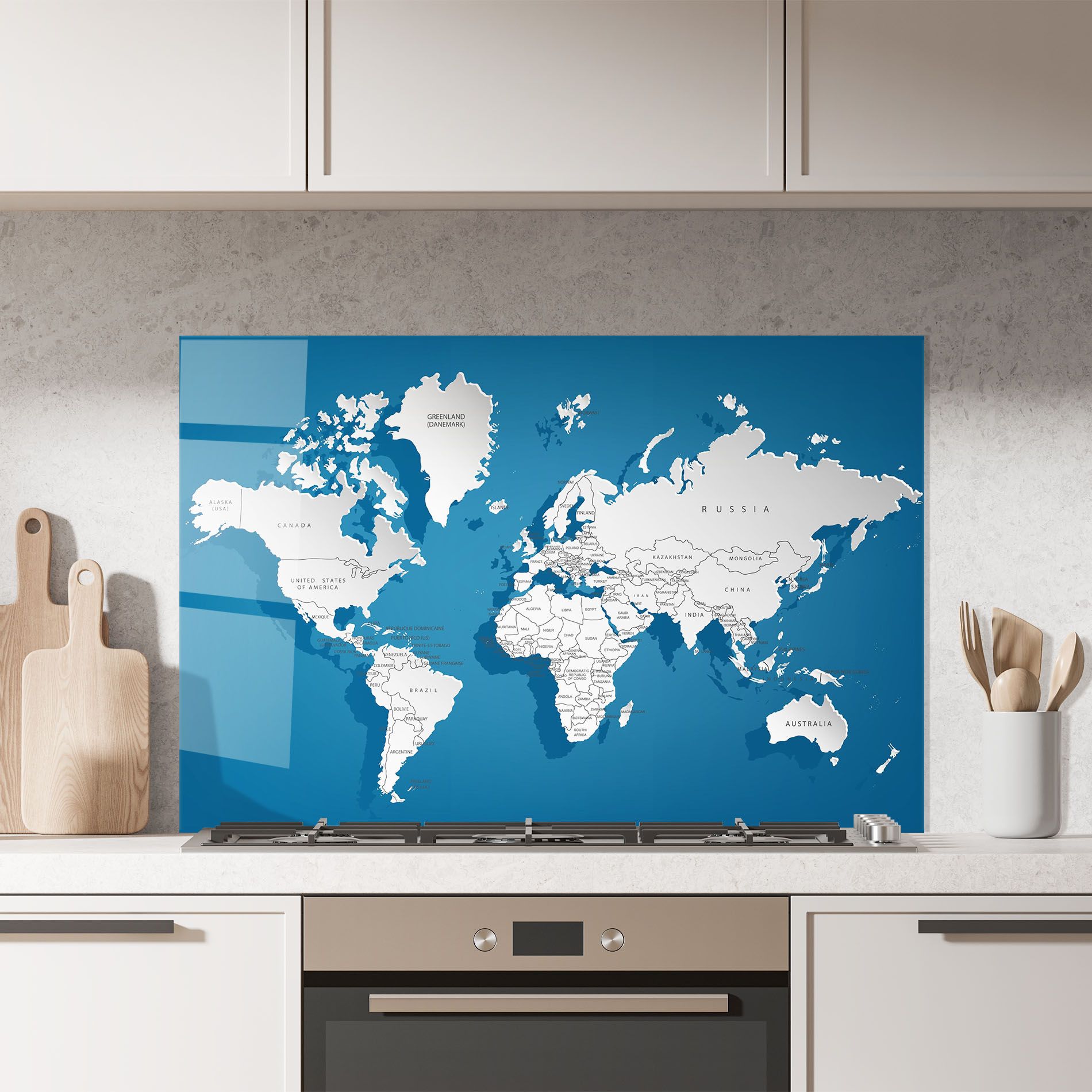 Blue White Map mockup 7