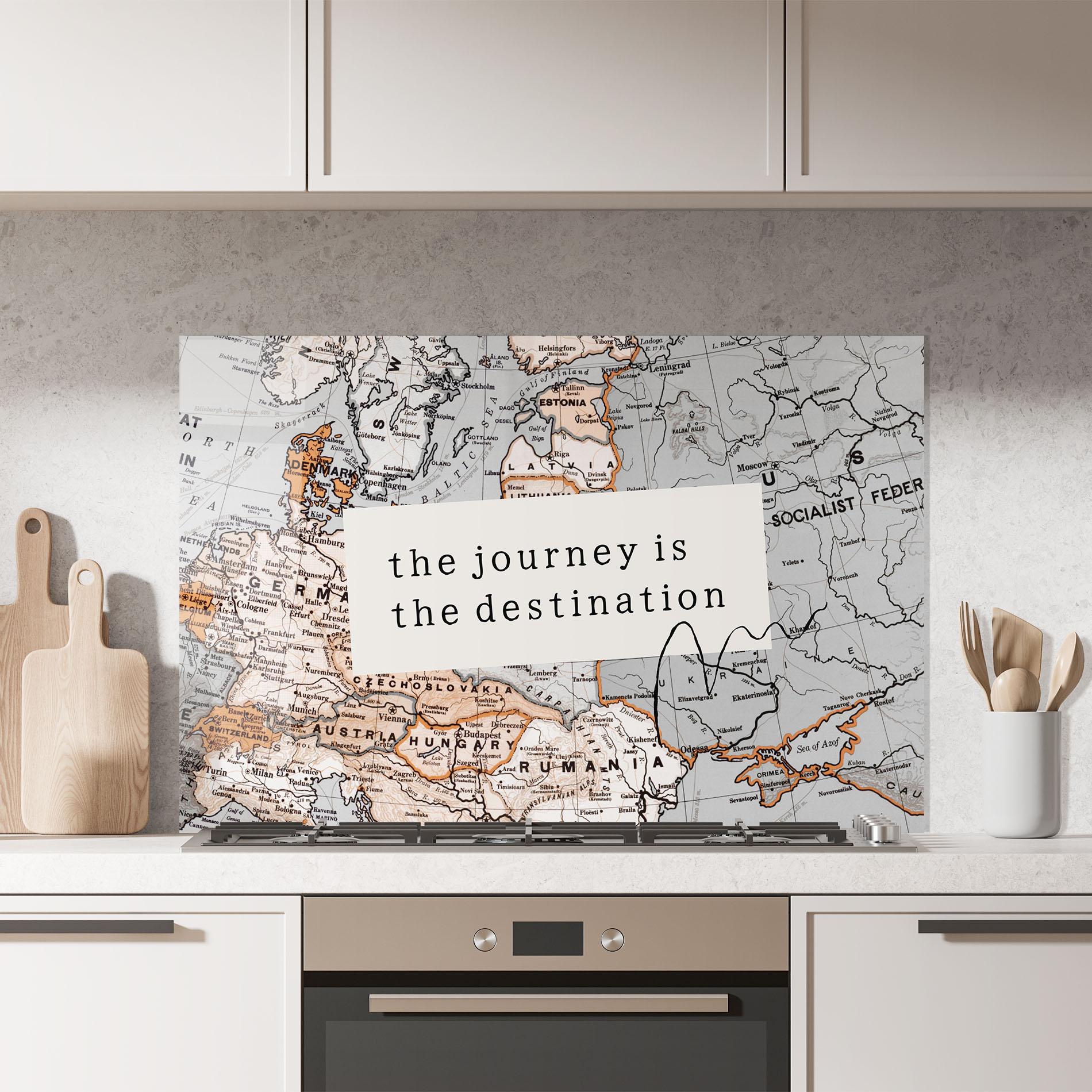 Panou Sticla Bucatarie Destination Journey mockup 7