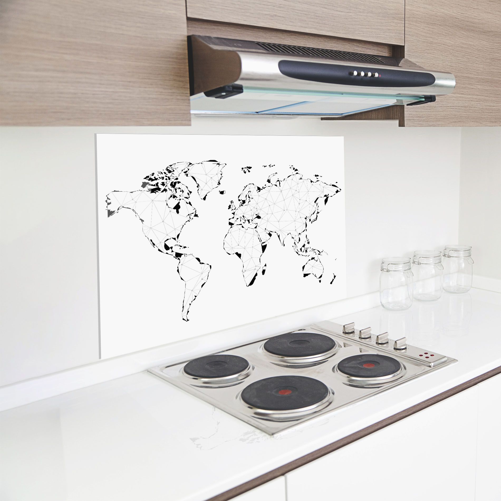 Black Line Map mockup 8