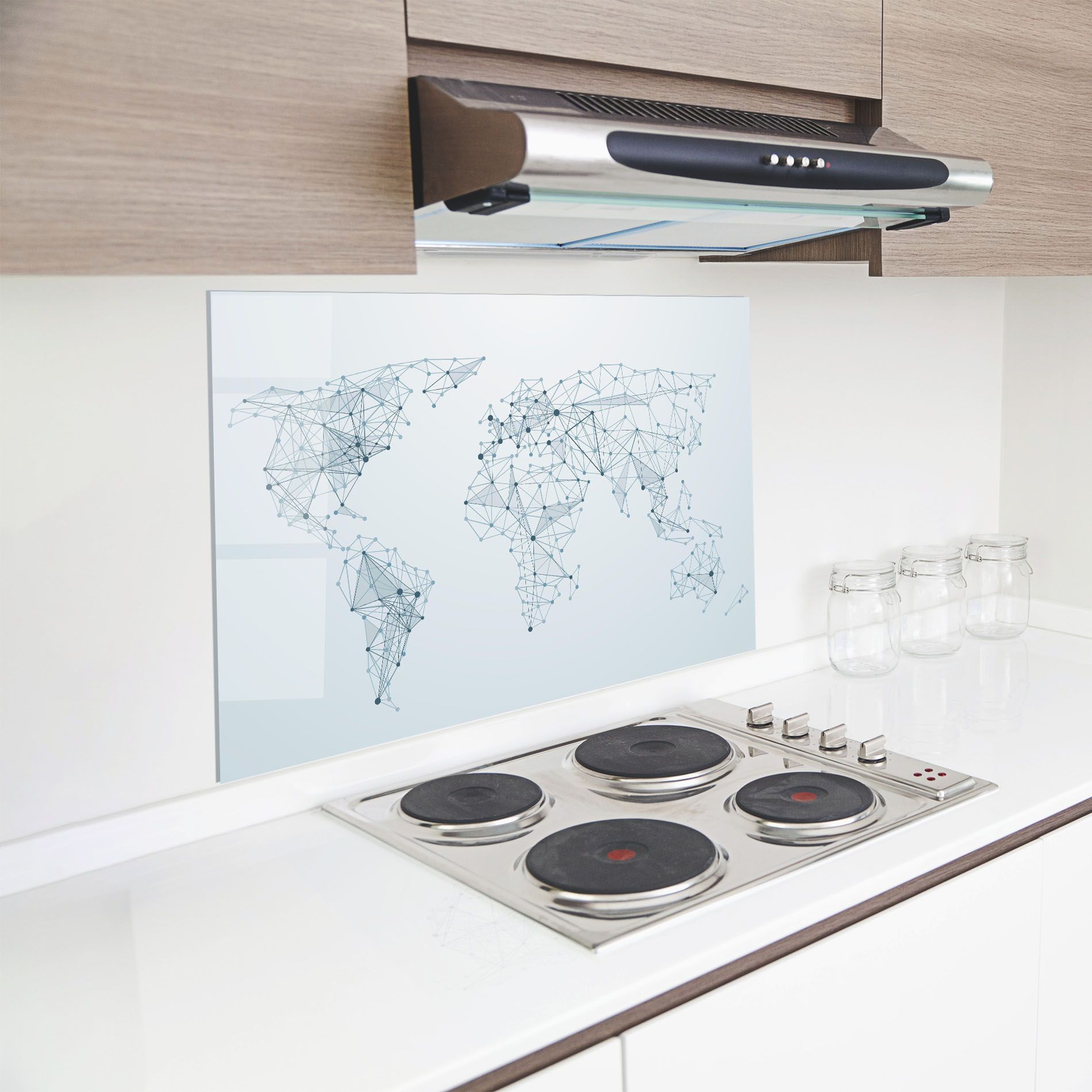 Blue Line Map mockup 8