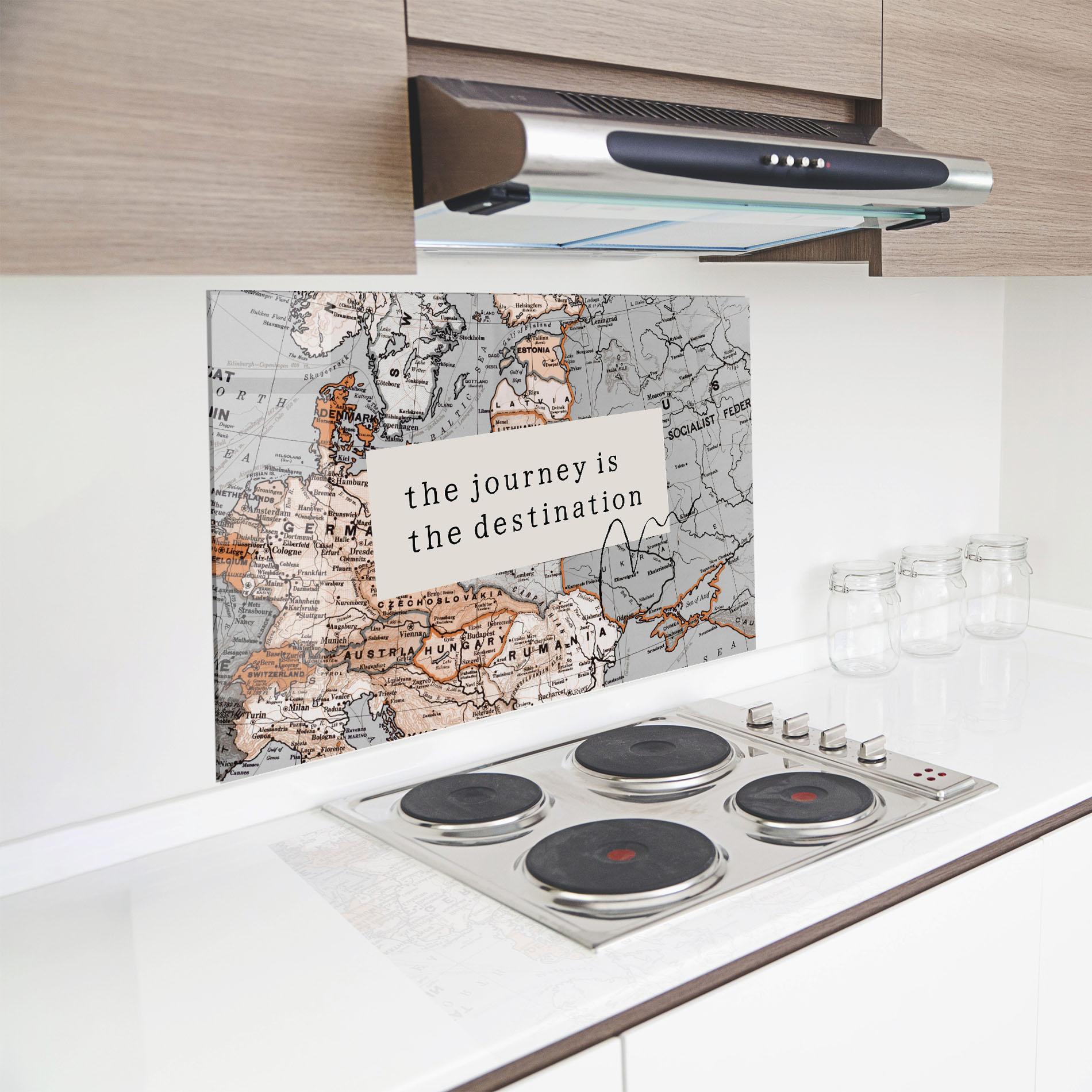 Panou Sticla Bucatarie Destination Journey mockup 8