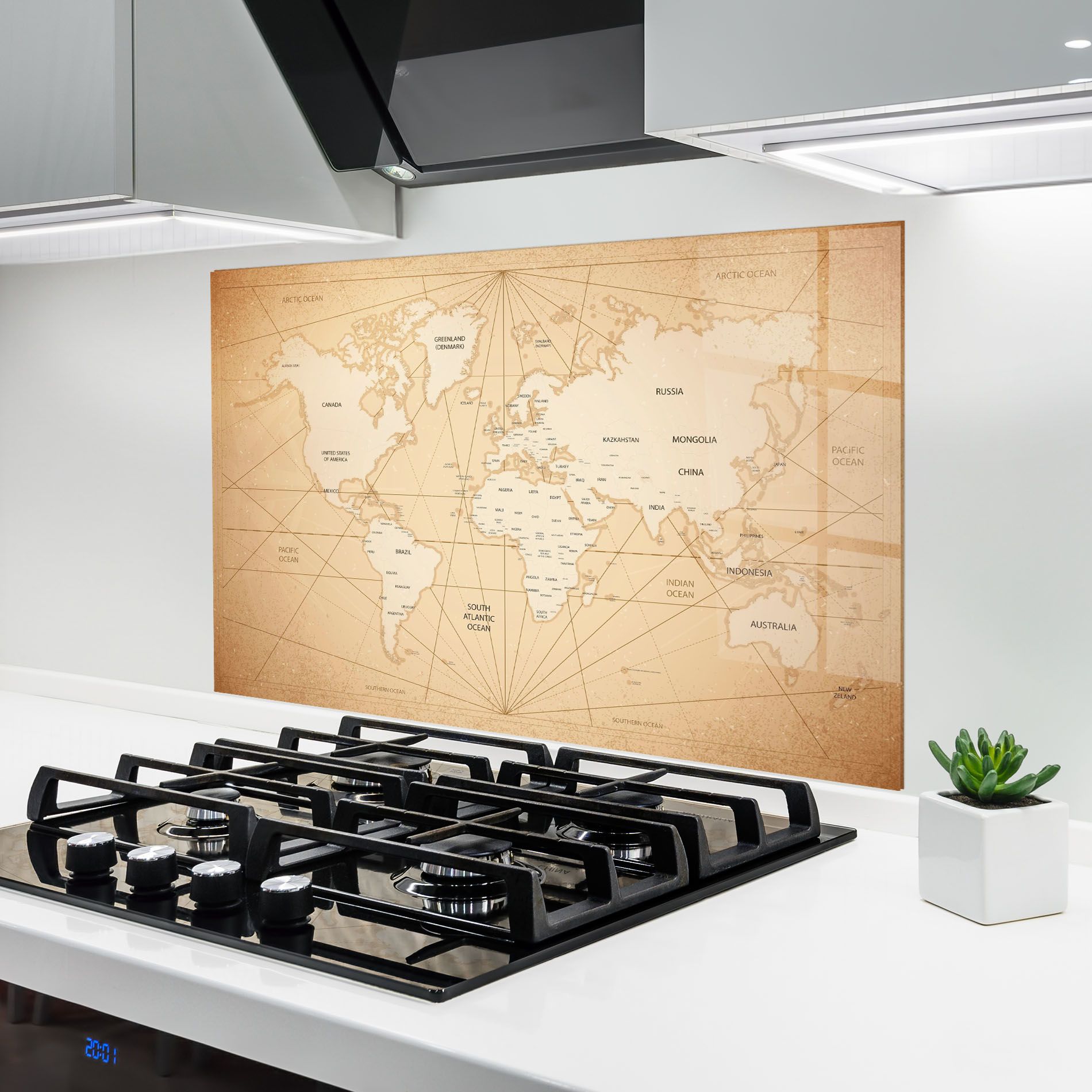 World Vintage Map mockup 6